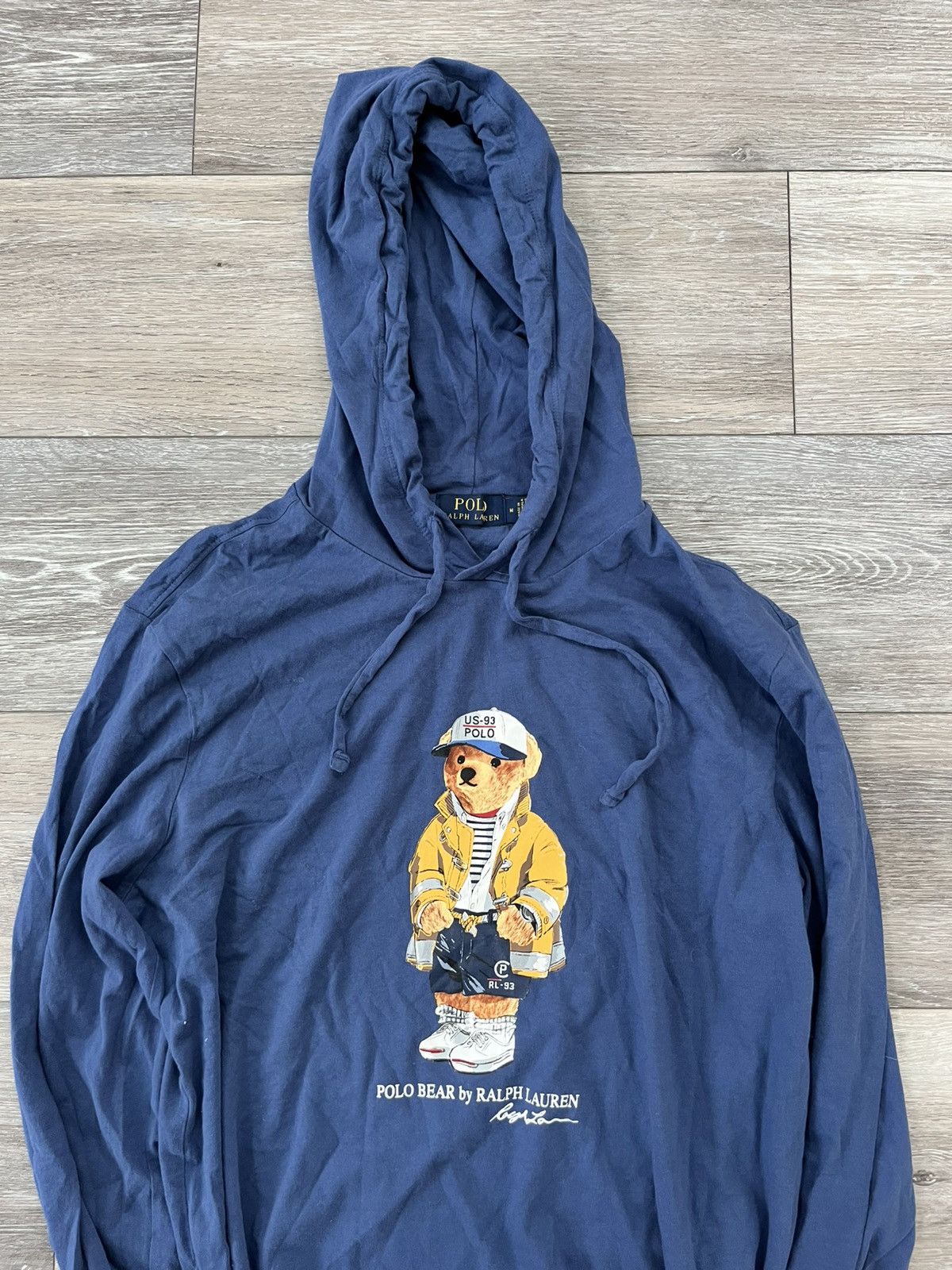 Polo Ralph Lauren Polo Bear By Ralph Lauren Hooded Long Sleeve T-Shirt Size US M / EU 48-50 / 2 - 4 Thumbnail