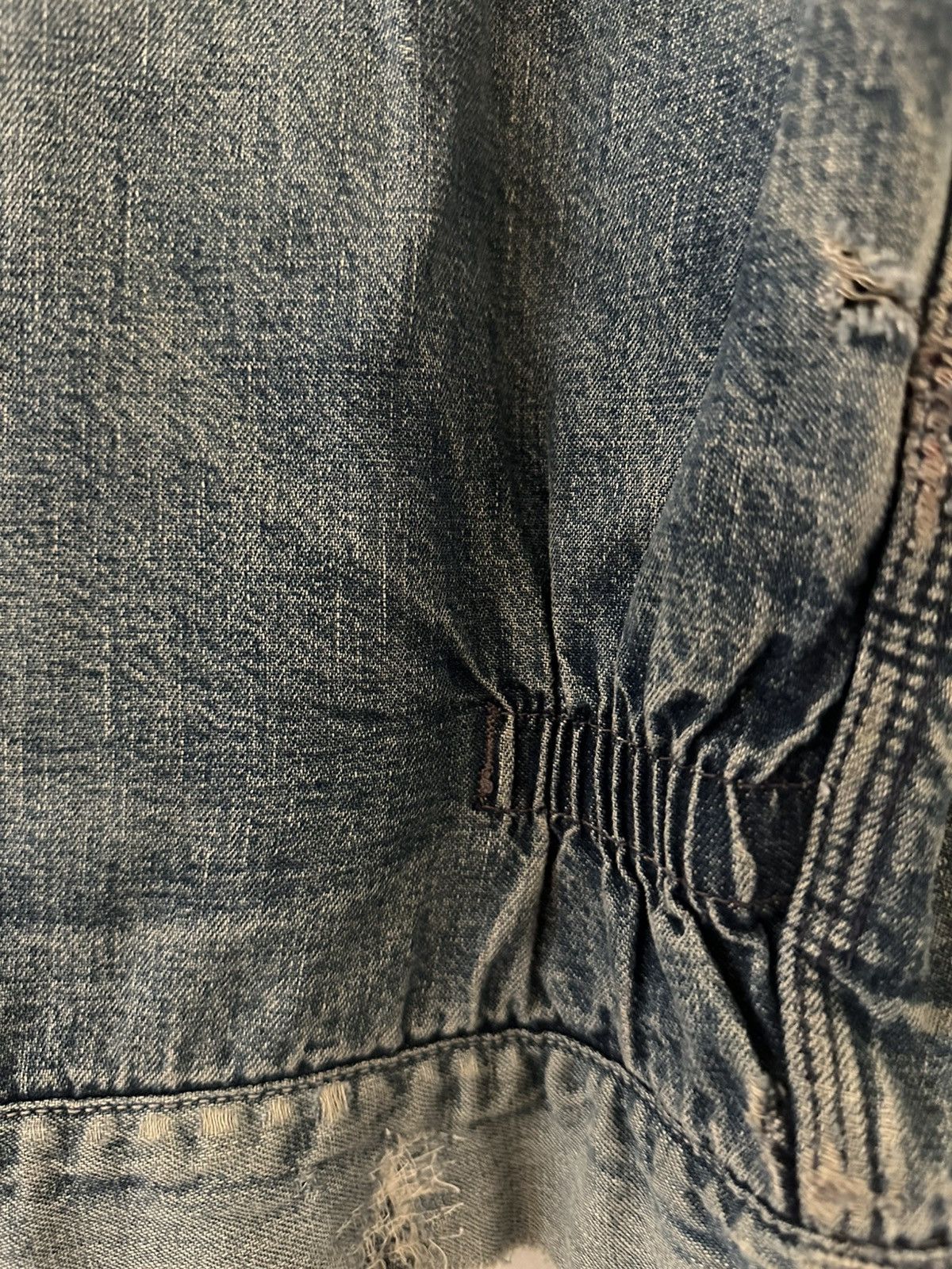 Vintage 1940s Sears Denim Jacket Size US L / EU 52-54 / 3 - 9 Thumbnail