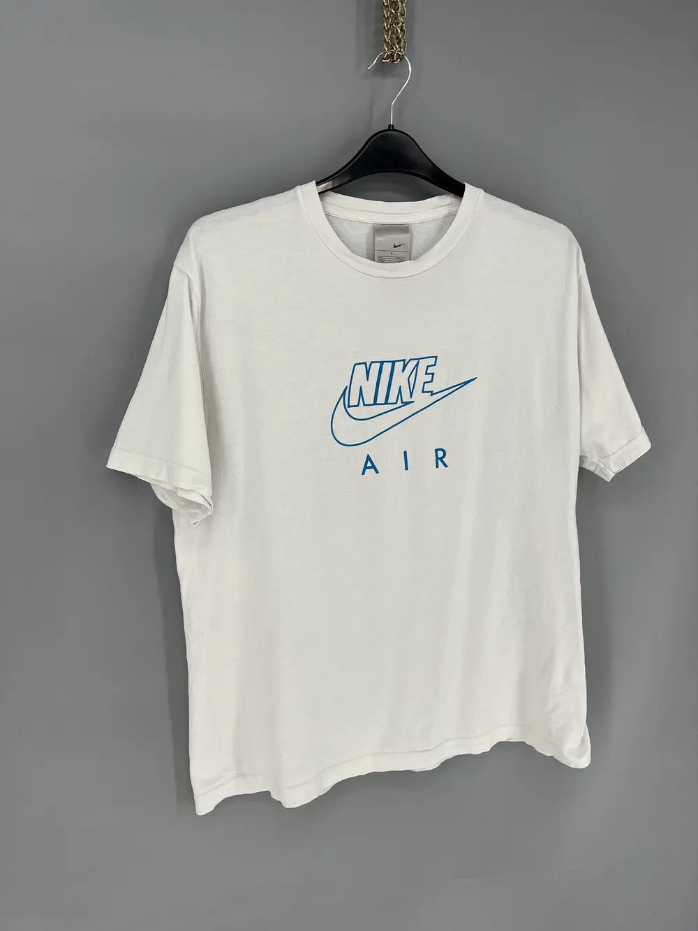 Nike × Vintage Vintage 90s Nike Swoosh Logo Tee Travis Scott Style Grailed Size US L / EU 52-54 / 3 - 2 Thumbnail