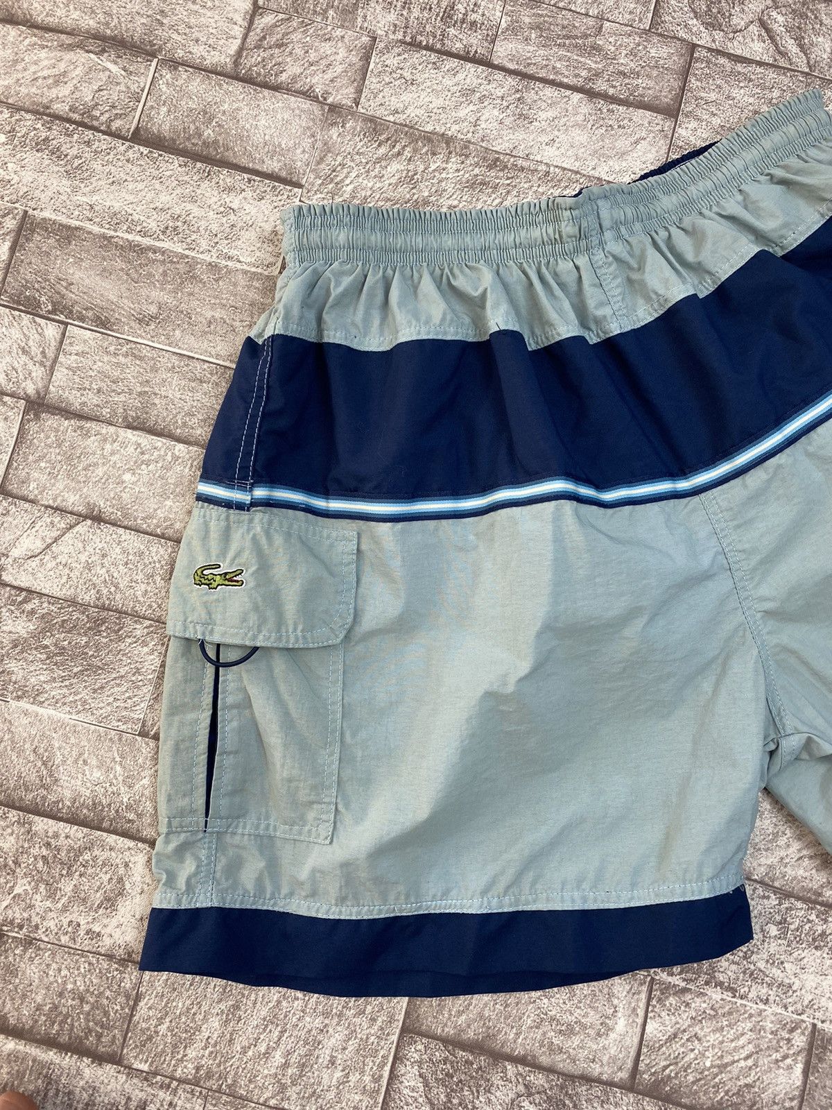 Lacoste × Vintage Rare Hype Vintage Lacoste Shorts Size US 32 / EU 48 - 6 Thumbnail
