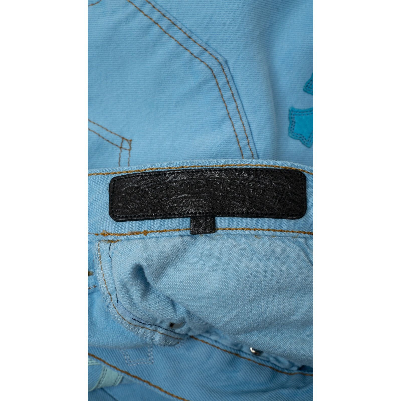 Chrome Hearts Drake Levi's Cross Patch Denim (Miami Exclusive) Size US 31 - 5 Thumbnail