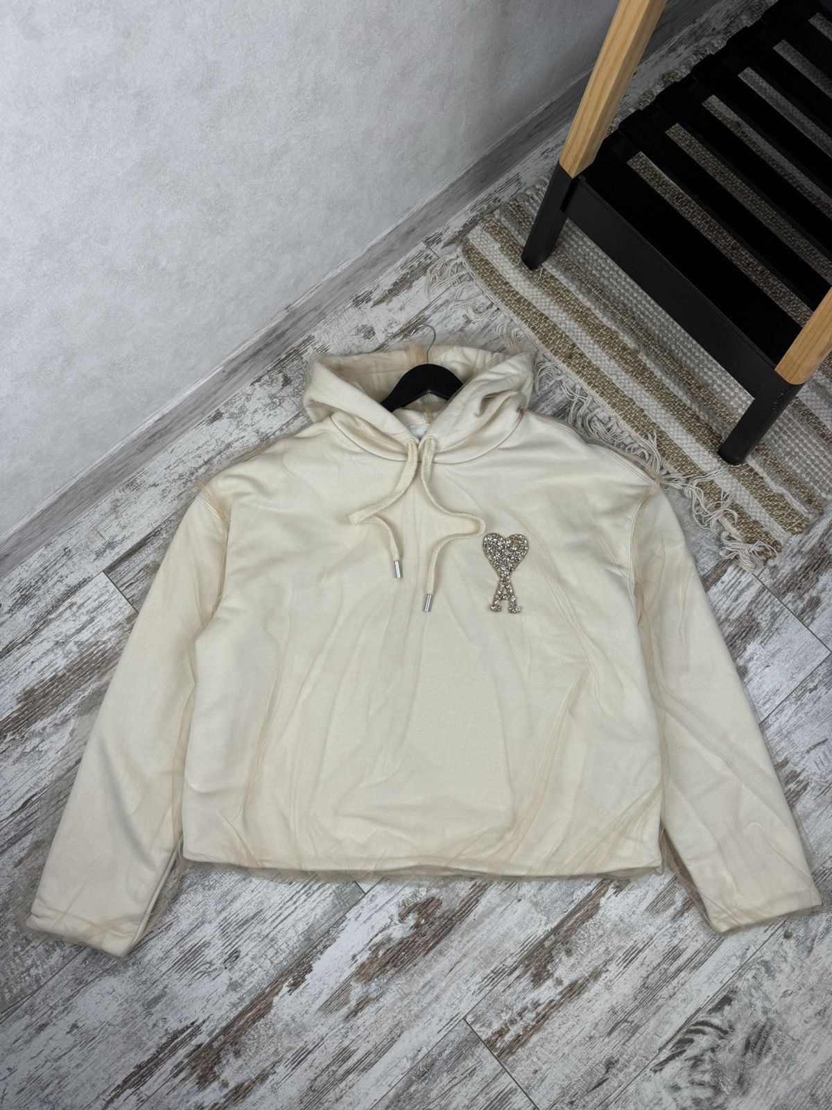 AMI AMI de coeur embroidery Unisex hoodie Size US L / EU 52-54 / 3 - 5 Thumbnail