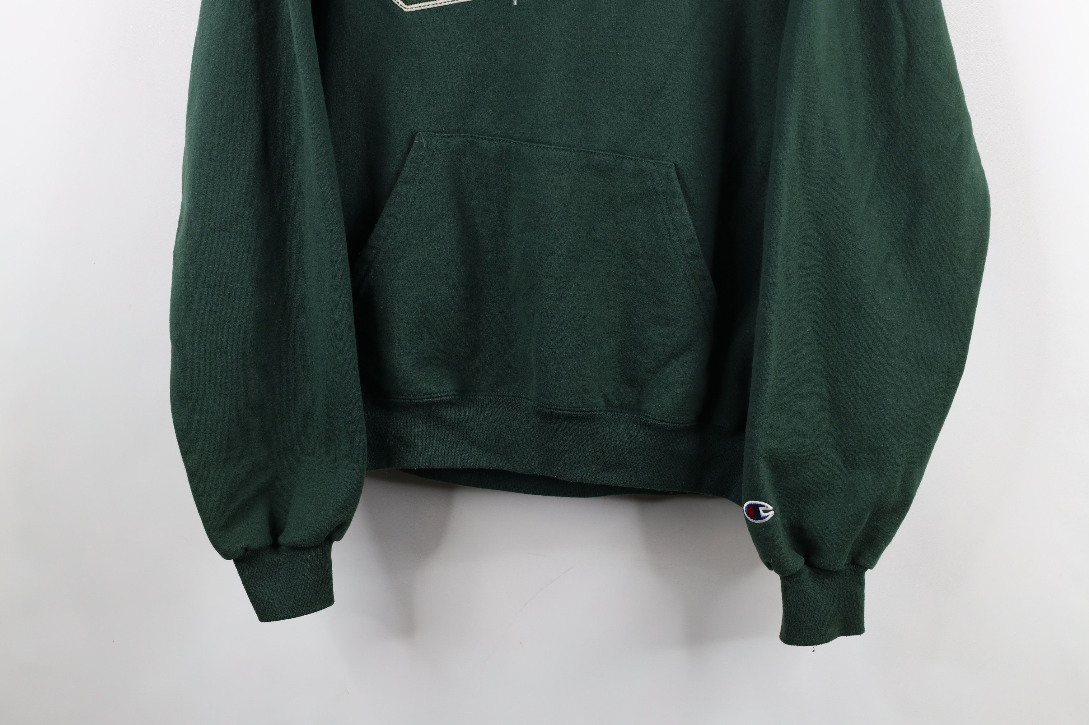 Champion × Vintage Vintage Champion Spell Script Tiffin University Hoodie Green Size US M / EU 48-50 / 2 - 3 Thumbnail