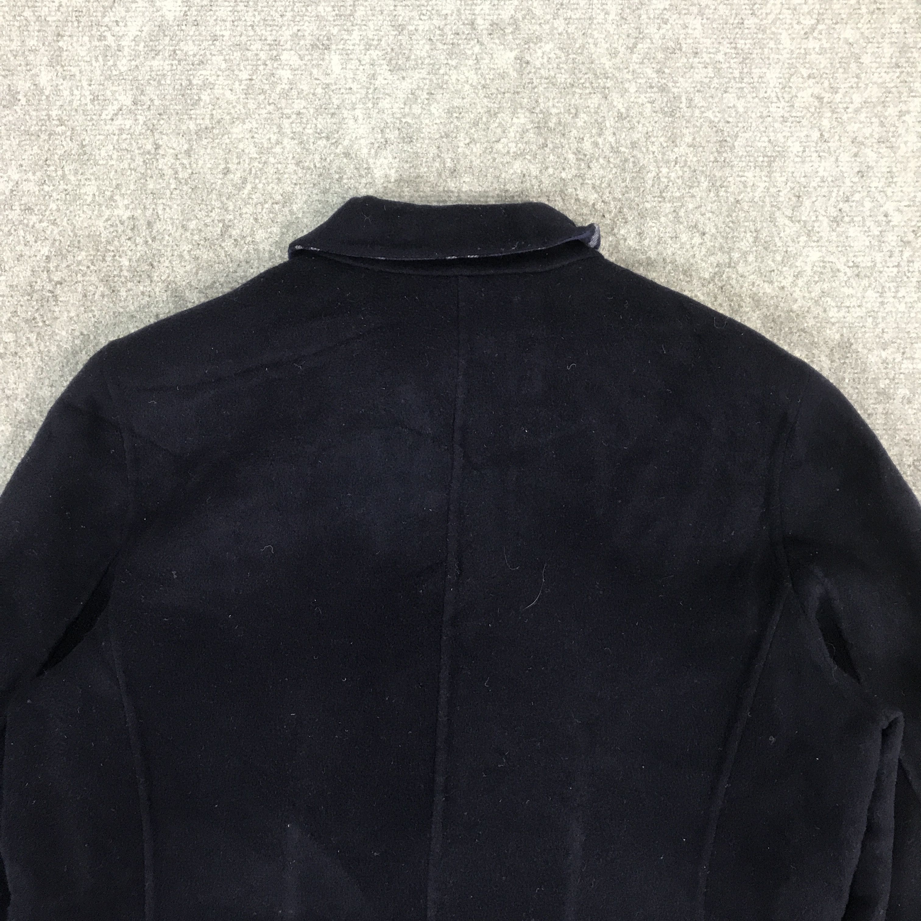 Burberry × Vintage BURBERRYS CLASSIC NAVY ZIPPER WOOL JACKET Size US M / EU 48-50 / 2 - 4 Thumbnail
