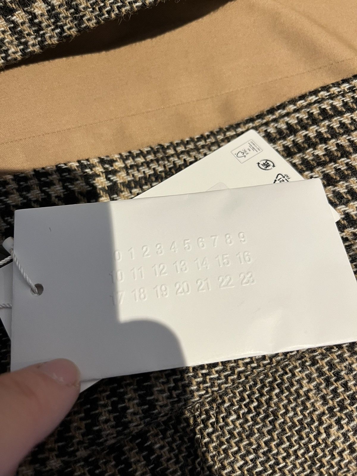 Maison Margiela Maison Margiela Check reversible raglan trench Size US L / EU 52-54 / 3 - 17 Thumbnail