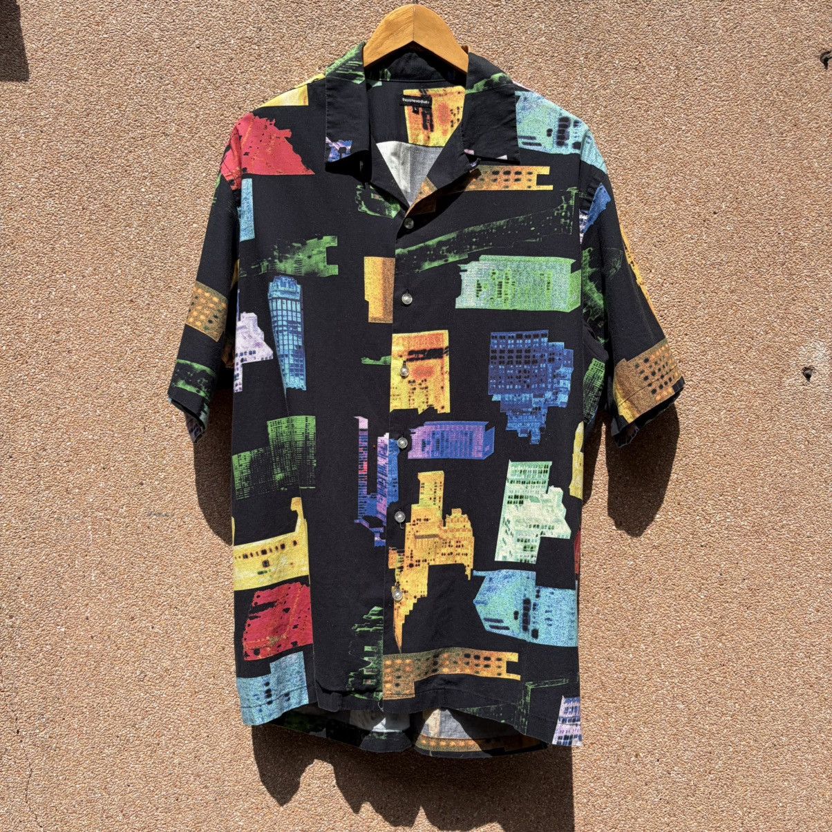 thisisneverthat Thisisneverthat - Nightscape ALOHA Shirt ( Spring 2018 ) Size US L / EU 52-54 / 3 - 2 Thumbnail