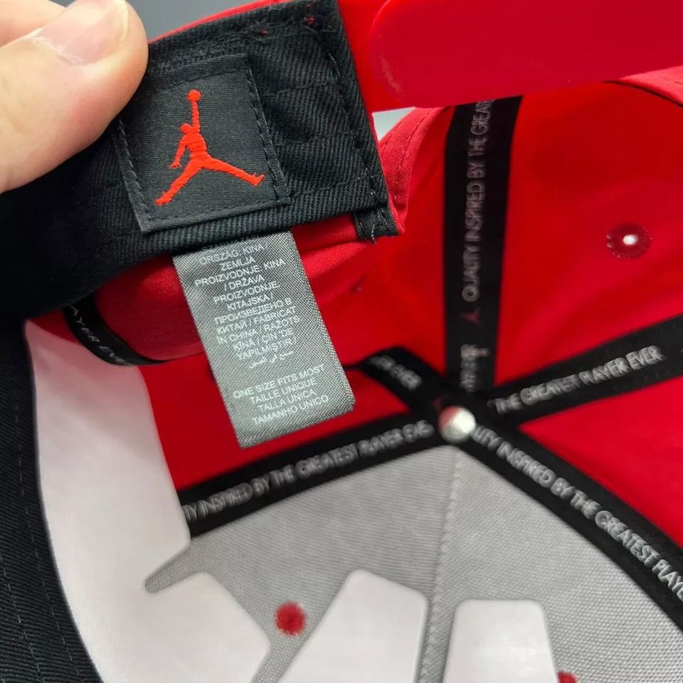 Jordan Brand Air Jordan Hat Men Heritage 86 Jumpman Nike Snap Back Cap Size ONE SIZE - 6 Thumbnail