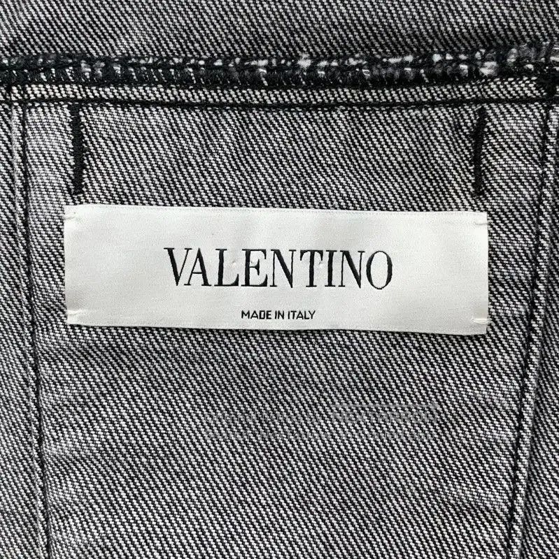 Valentino Valentino Black Cotton Men's Jacket . Size US S / EU 44-46 / 1 - 5 Thumbnail