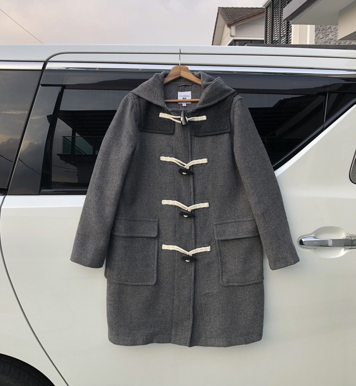 Jil Sander × Uniqlo Uniqlo X JW Anderson Duffle Wool Coat Jacket Size US L / EU 52-54 / 3 - 4 Thumbnail