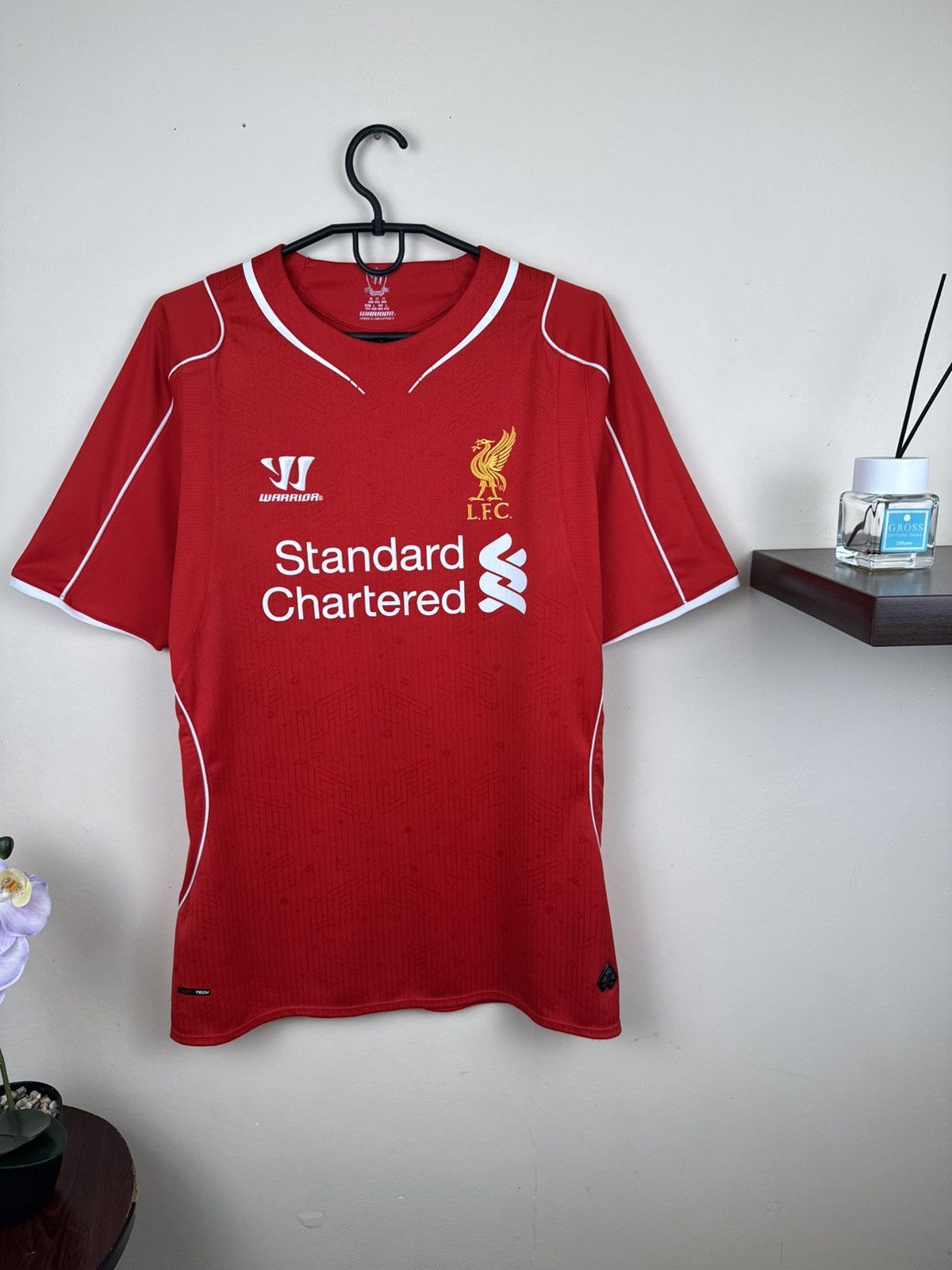 Warrior Warriors L. F. C. Liverpool Jersey 2014-2015 Soccer Red M Size US M / EU 48-50 / 2 - 5 Thumbnail