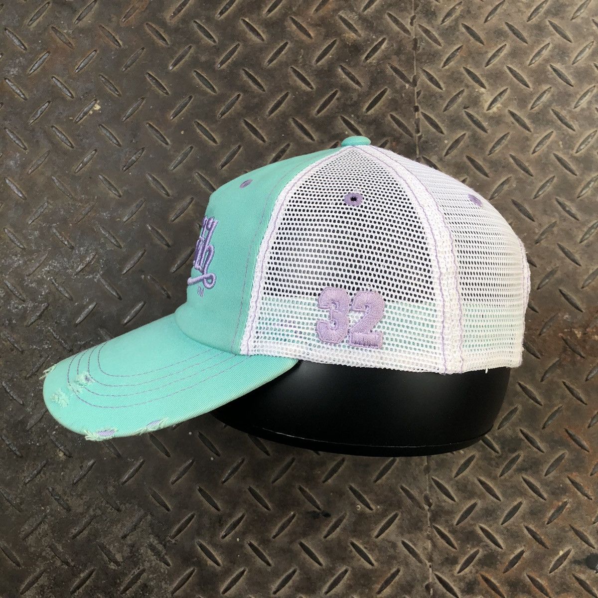 Vintage 🚫 SOLD 🚫 Vintage Von Dutch Distressed Trucker Hat Size ONE SIZE - 6 Thumbnail