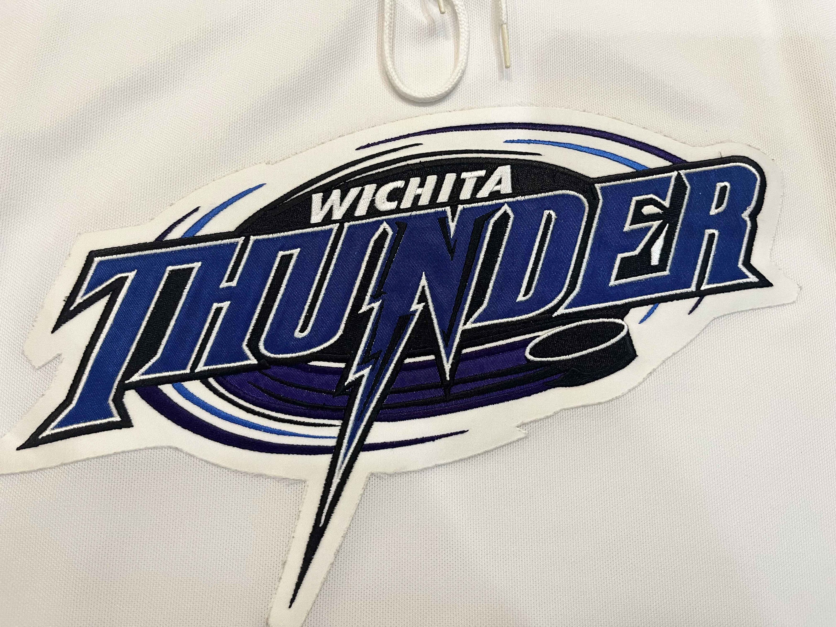 Vintage SP Wichita Thunder ECHL CHL Hockey Jersey Size US XL / EU 56 / 4 - 2 Thumbnail