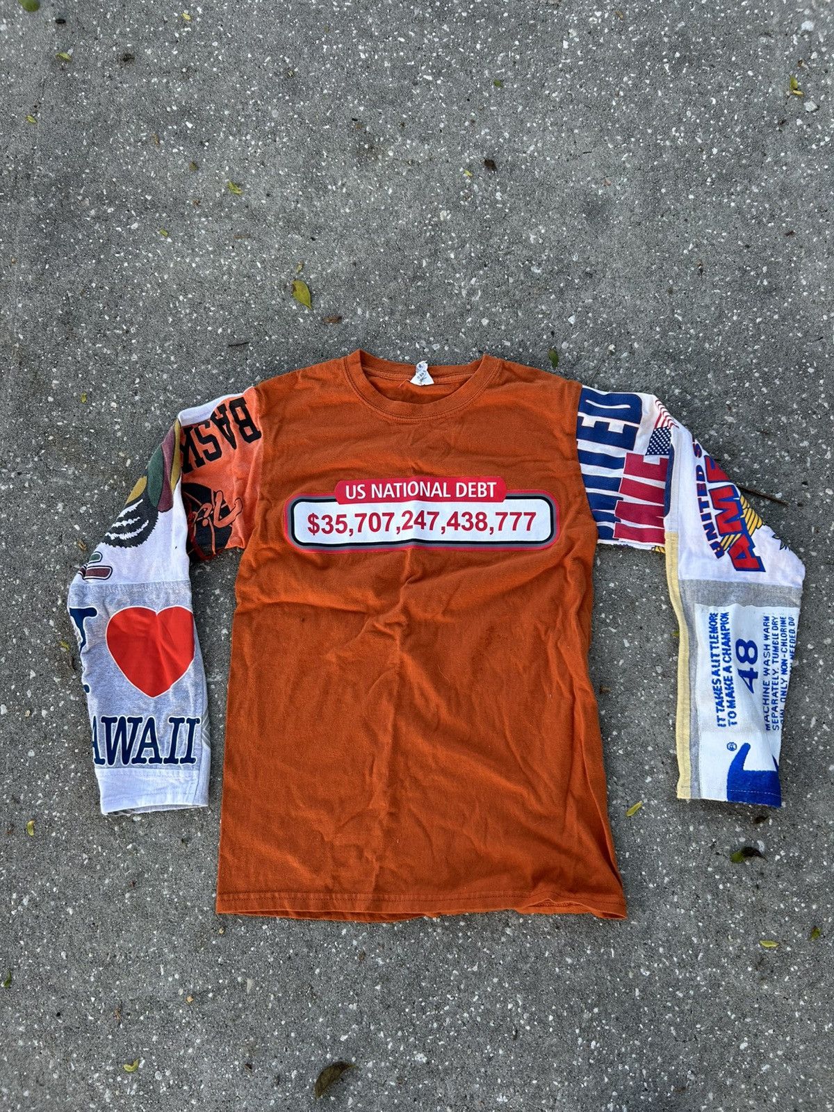 Other 1/1 Your World custom patchwork long sleeve t tee shirt Size US S / EU 44-46 / 1 - 1 Thumbnail