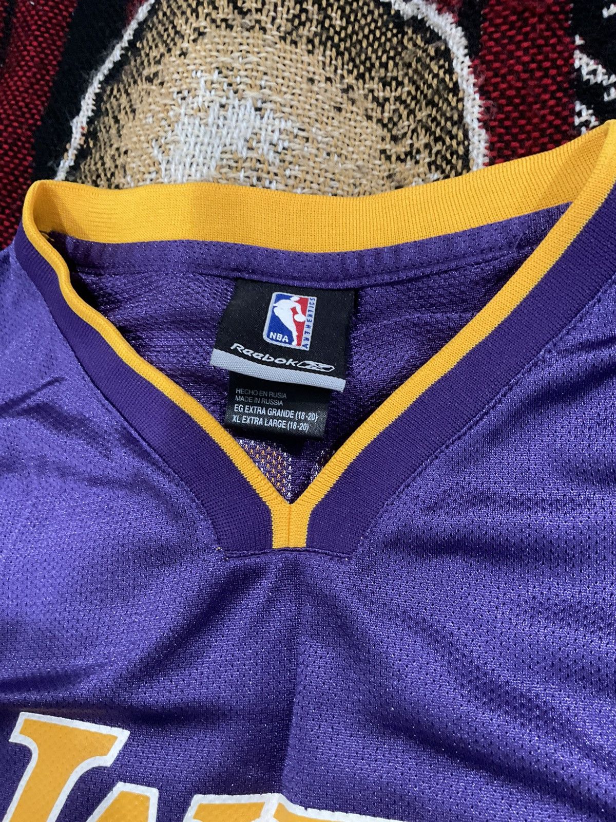 Reebok Reebok Los Angeles lakers Lamar Odom jersey xl youth Size US S / EU 44-46 / 1 - 4 Thumbnail