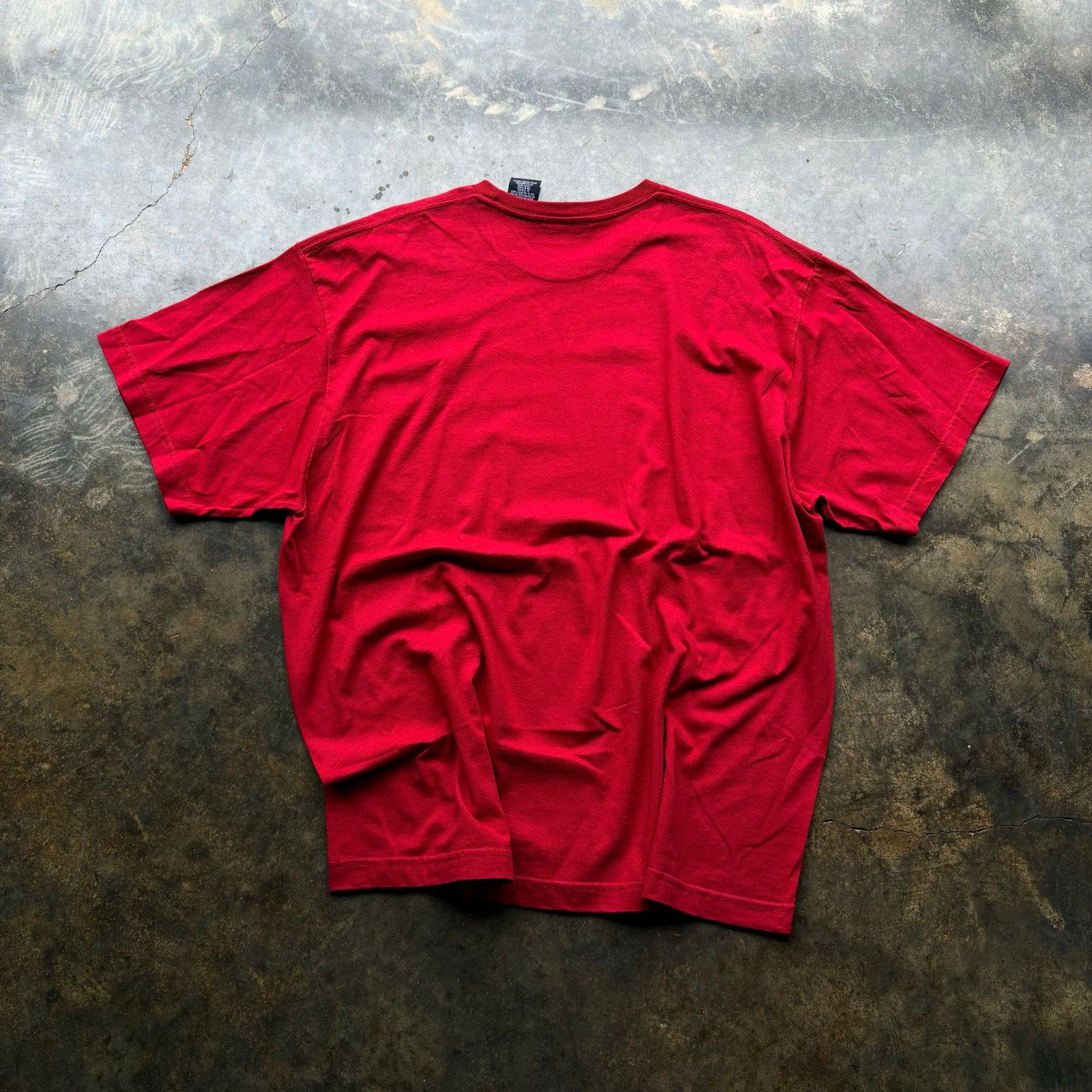 Affliction × Vintage Crazy Y2K Baggy Skate Brand Graphic T-Shirt Size US XXL / EU 58 / 5 - 3 Thumbnail
