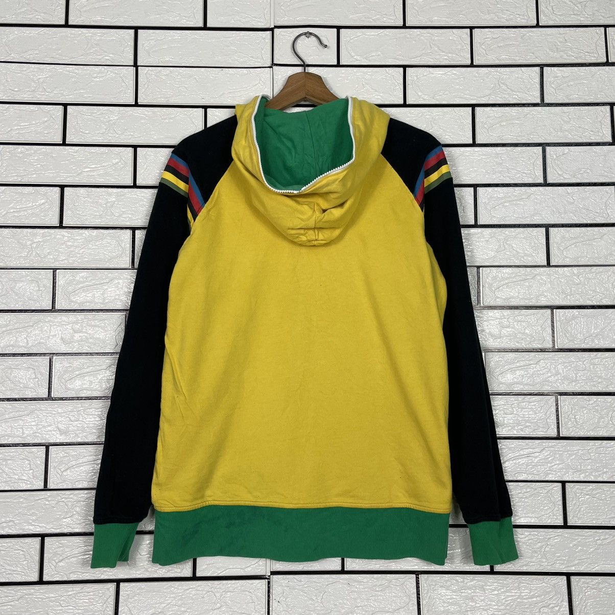 Adidas Adidas Color Block Reversible Zipper Hoodie Jacket Size US S / EU 44-46 / 1 - 19 Thumbnail