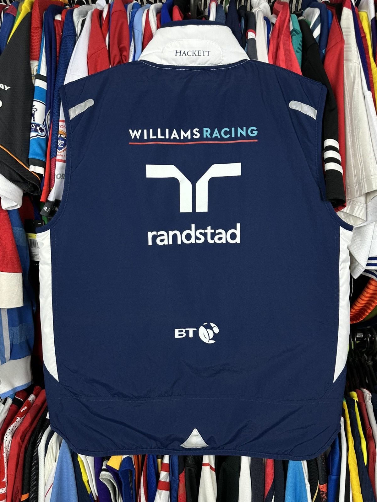 Formula 1 × Hackett Hackett Williams Racing Mercedes Benz AMG Formula 1 Vest Size US S / EU 44-46 / 1 - 2 Thumbnail