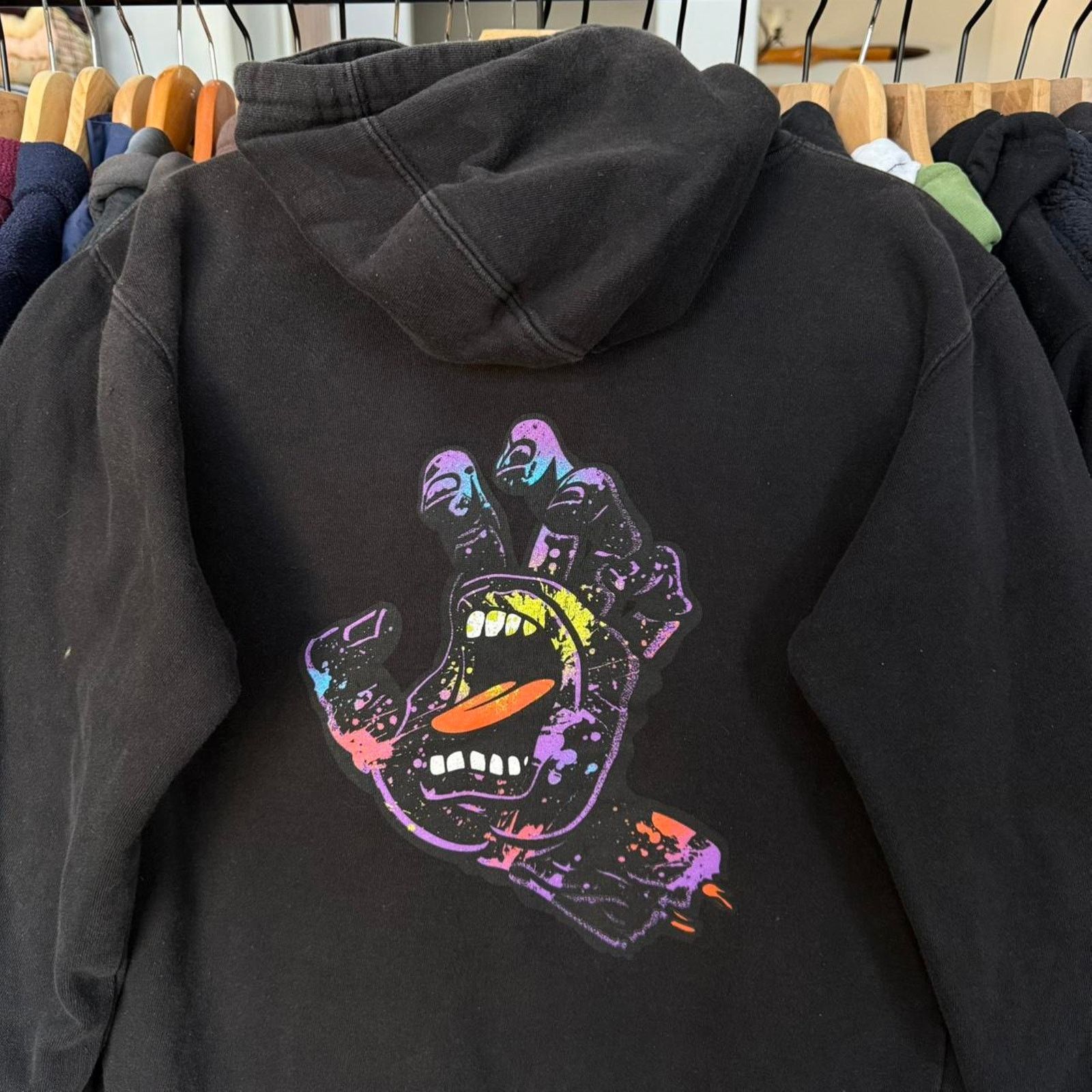 Santa Cruz Skateboards Santa Cruz Skate Hoodie Black Size US S / EU 44-46 / 1 - 2 Thumbnail