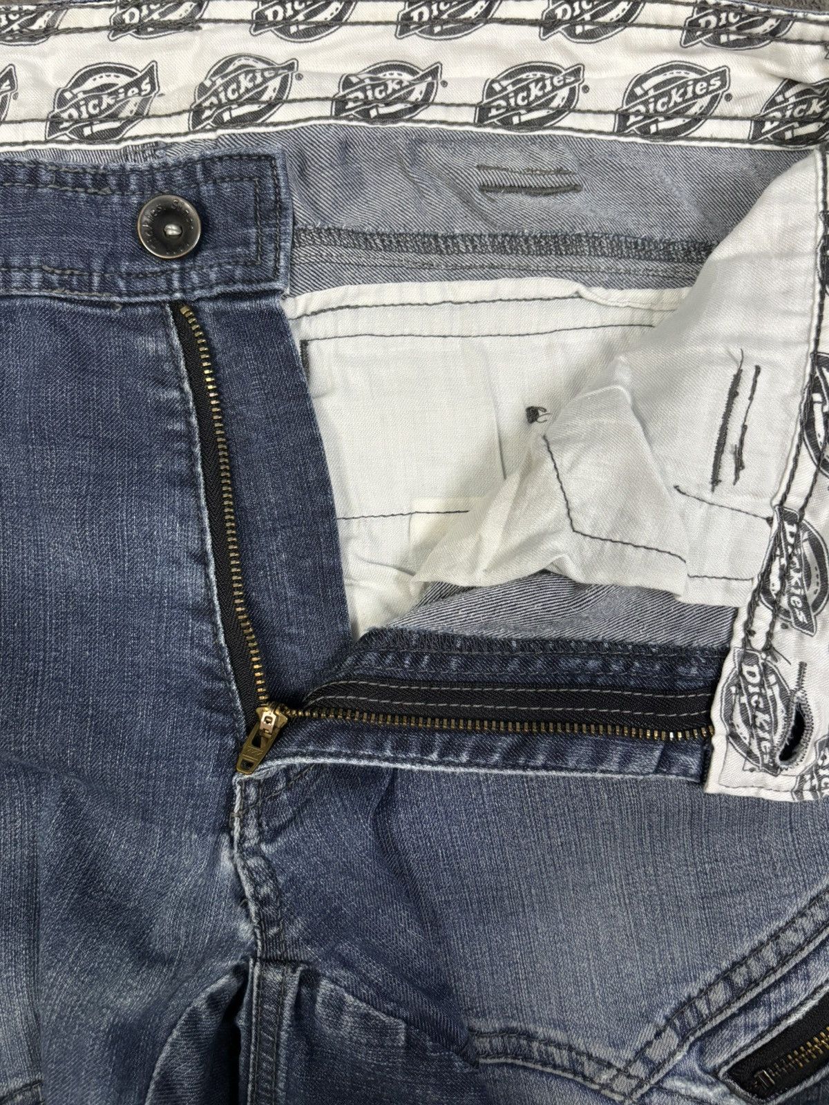 Dickies Vintage Dickies Loose Tapered Double Knee Style Cargo Jeans Size US 34 / EU 50 - 17 Thumbnail