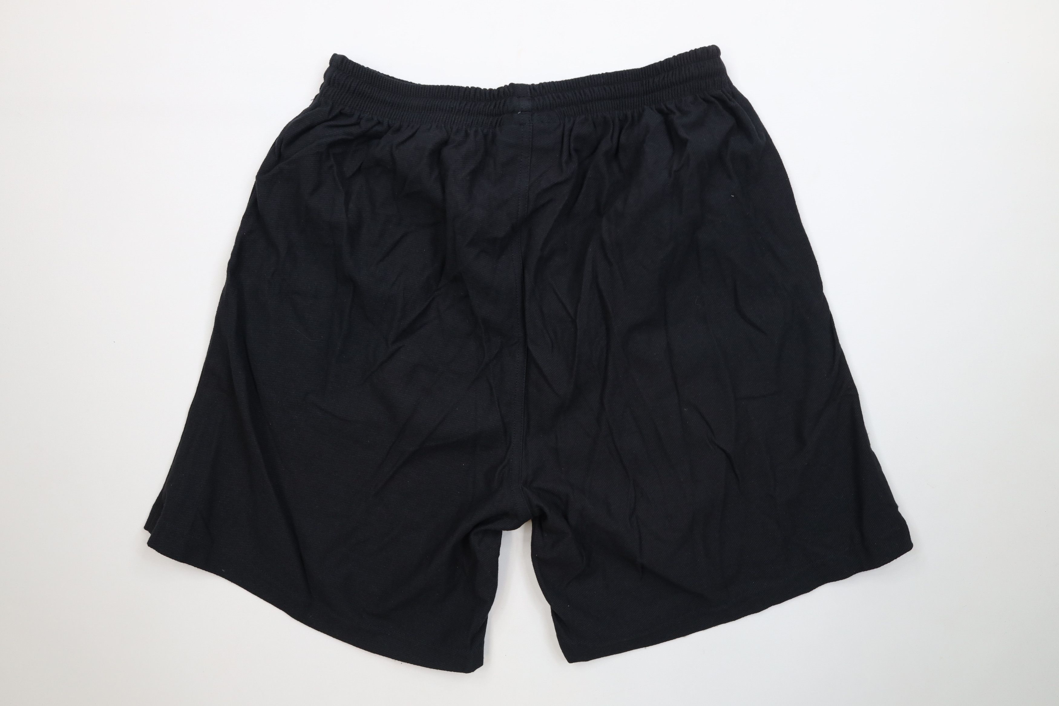 Adidas Deadstock Vintage 90s Adidas Above Knee Shorts Black Cotton Size US 36 / EU 52 - 11 Thumbnail