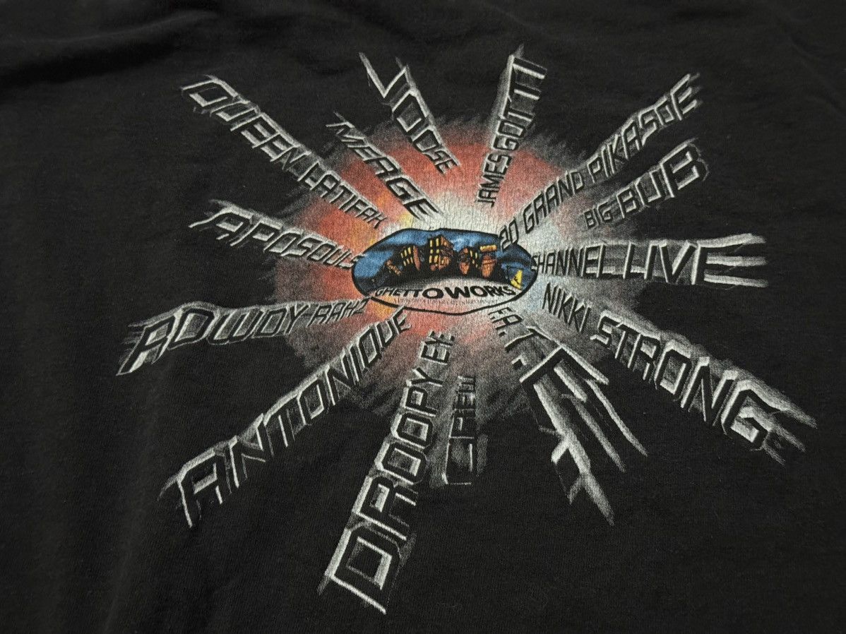 Vintage VINTAGE 00s FLAVOR UNIT THE TAKEOVER QUEEN LATIFAH RAP TEES Size US XL / EU 56 / 4 - 9 Thumbnail