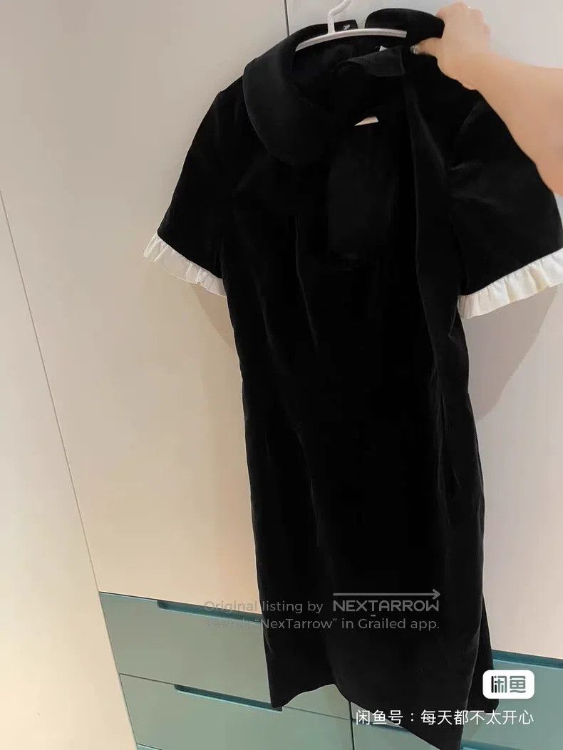 Comme des Garcons Comme Des Garcons Velvet lace dress Size XS / US 0-2 / IT 36-38 - 5 Thumbnail