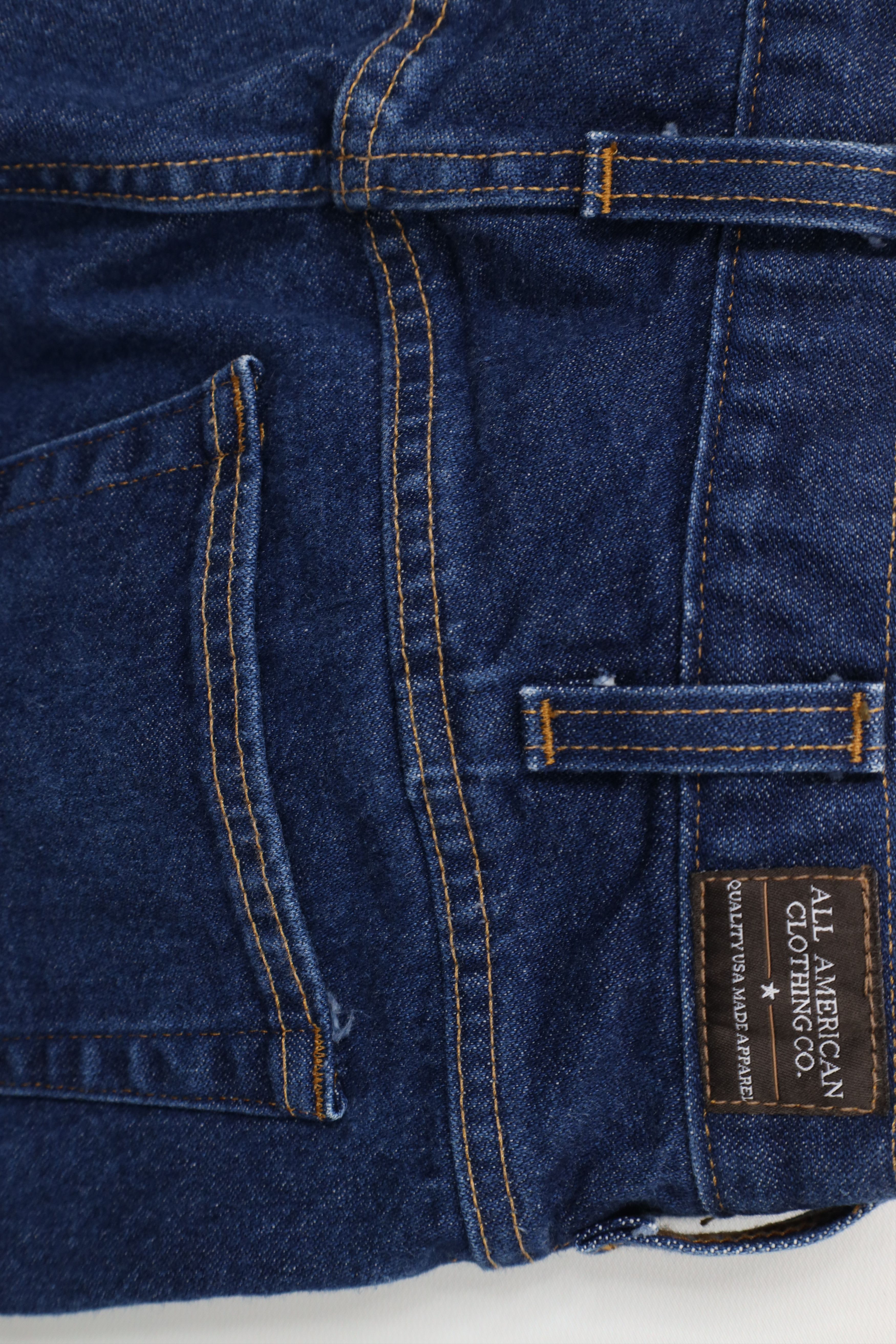 Vintage Vintage 90s Streetwear Straight Leg Denim Jeans Cotton USA Size US 33 - 13 Thumbnail