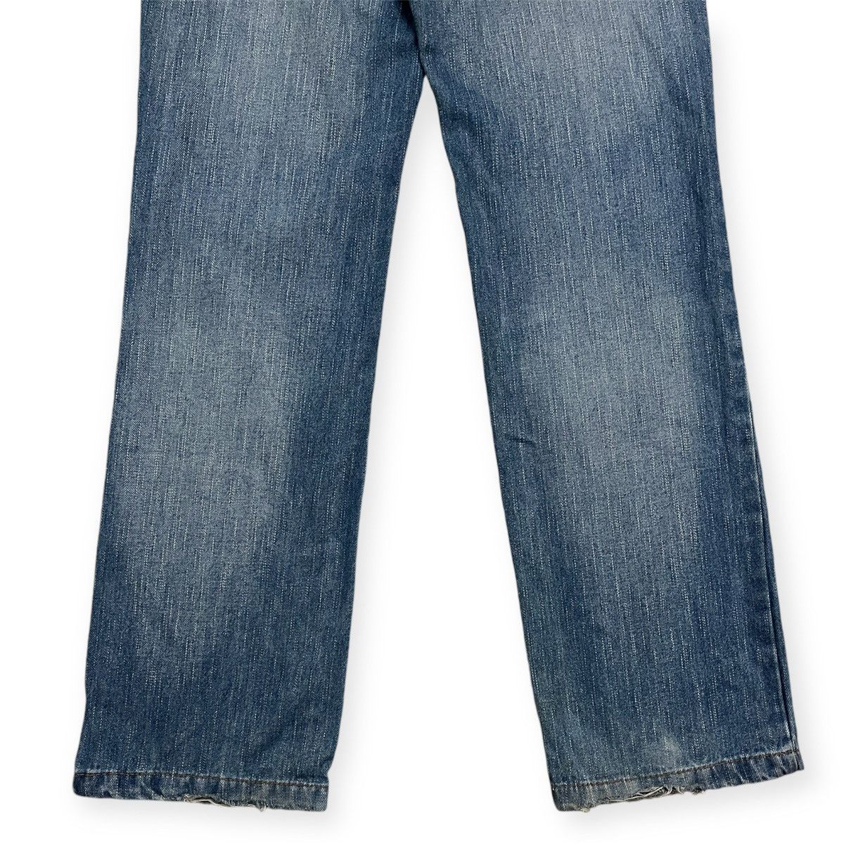 Blue Blue Japan × Japanese Brand Blue Moon Blue Jeans I Love BMB Size US 29 - 6 Thumbnail