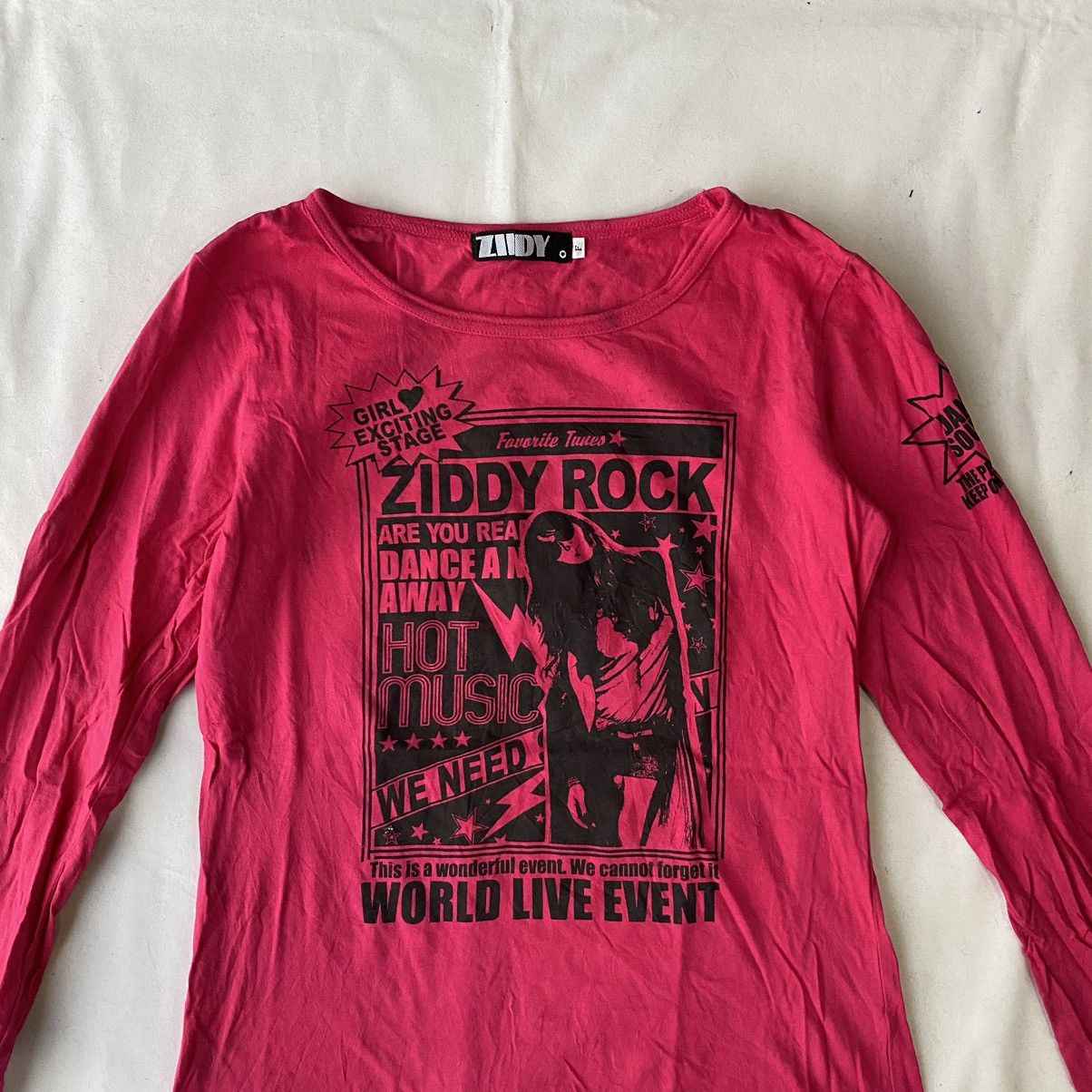 Hysteric Glamour × If Six Was Nine × Japanese Brand Japanese Sick Ziddy Rock Hot Pink Hysteric Glamour Style Size US M / EU 48-50 / 2 - 2 Thumbnail
