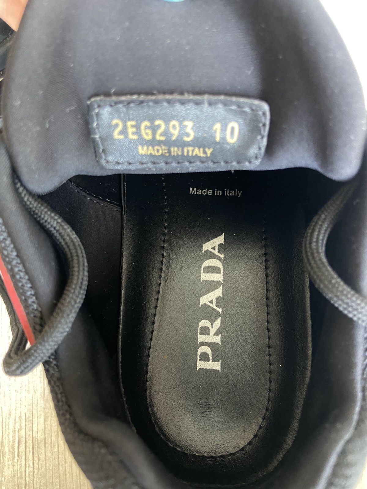 Prada Prada Cloudbust Thunder Knit Sneaker 'Scarlet' Size US 10 / EU 43 - 12 Thumbnail
