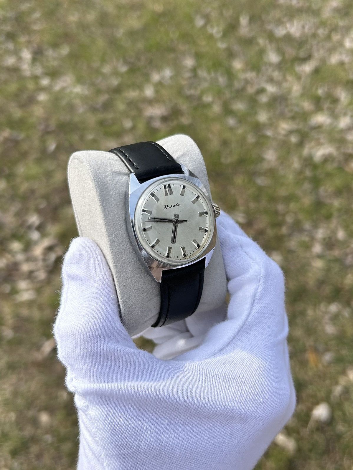 Vintage Vintage Watch Raketa Mechanical USSR Soviet Authentic 1980s Size ONE SIZE - 5 Thumbnail