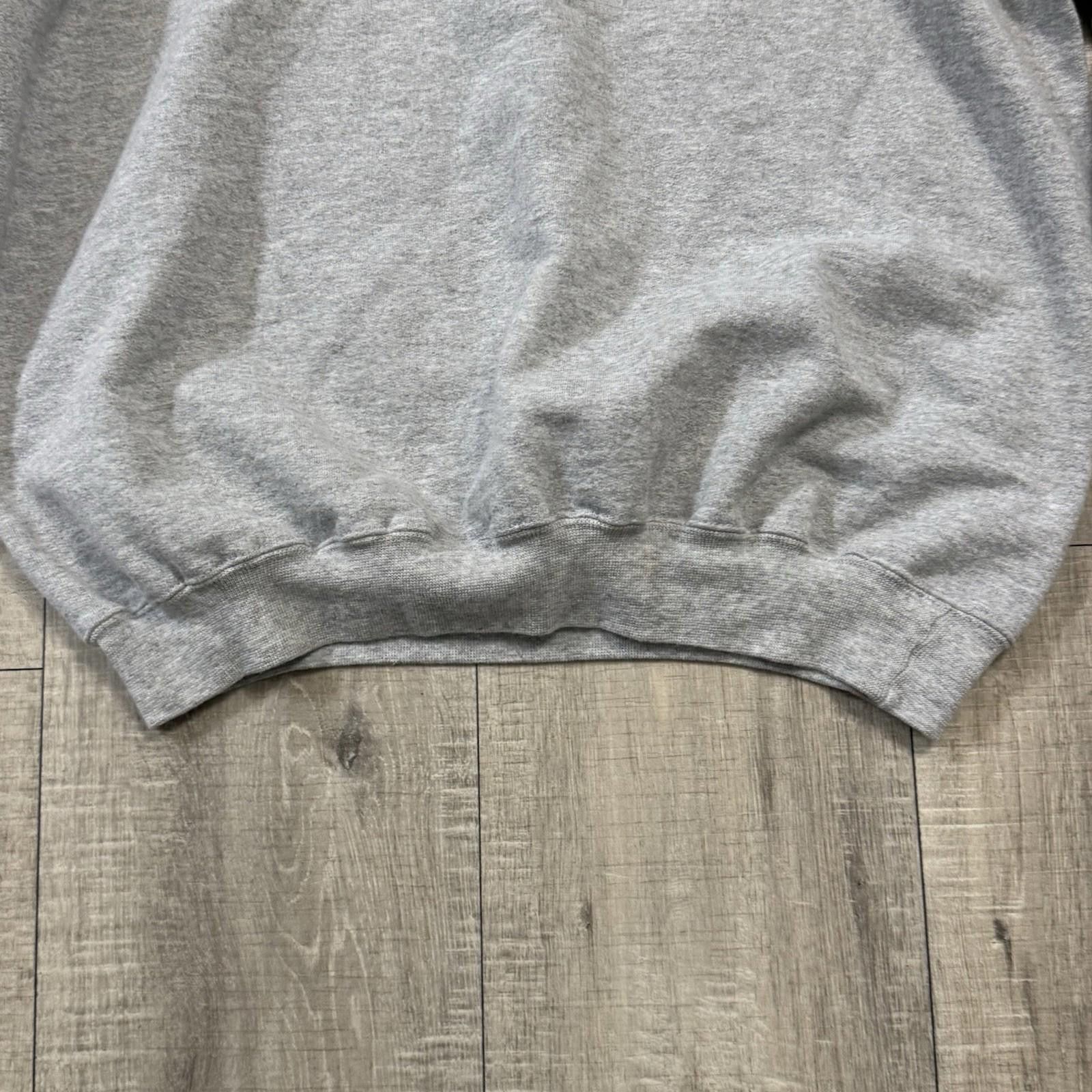 Hanes Vintage Hanes Ultimate Cotton Grey Grits Sweatshirt 90s Y2K Size US M / EU 48-50 / 2 - 6 Thumbnail