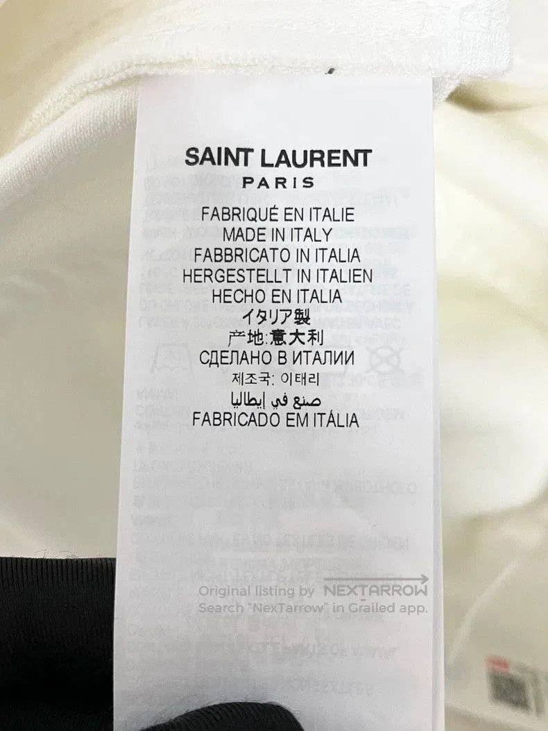 Saint Laurent Paris Saint Laurent White Casual Denim Jeans. Size US 33 - 5 Thumbnail