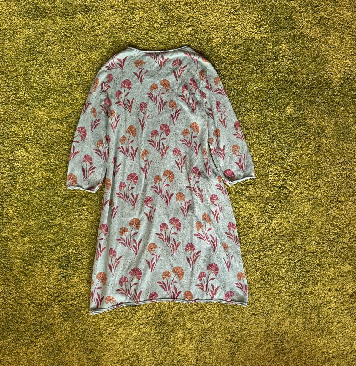 Designer Gudrun Sjoden avant garde floral pattern dress Size XL / US 12-14 / IT 48-50 - 5 Thumbnail