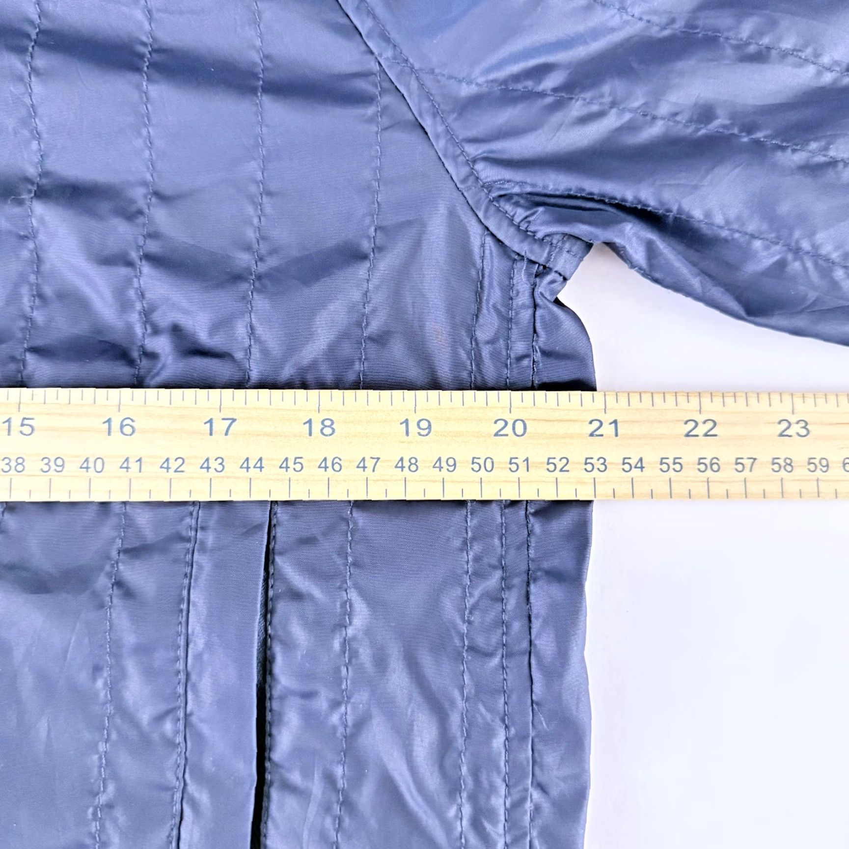 Armani Exchange Armani Exchange Jacket Mens Bomber Navy Blue Full Zip Quilted Nylon Jacket Size US M / EU 48-50 / 2 - 3 Thumbnail