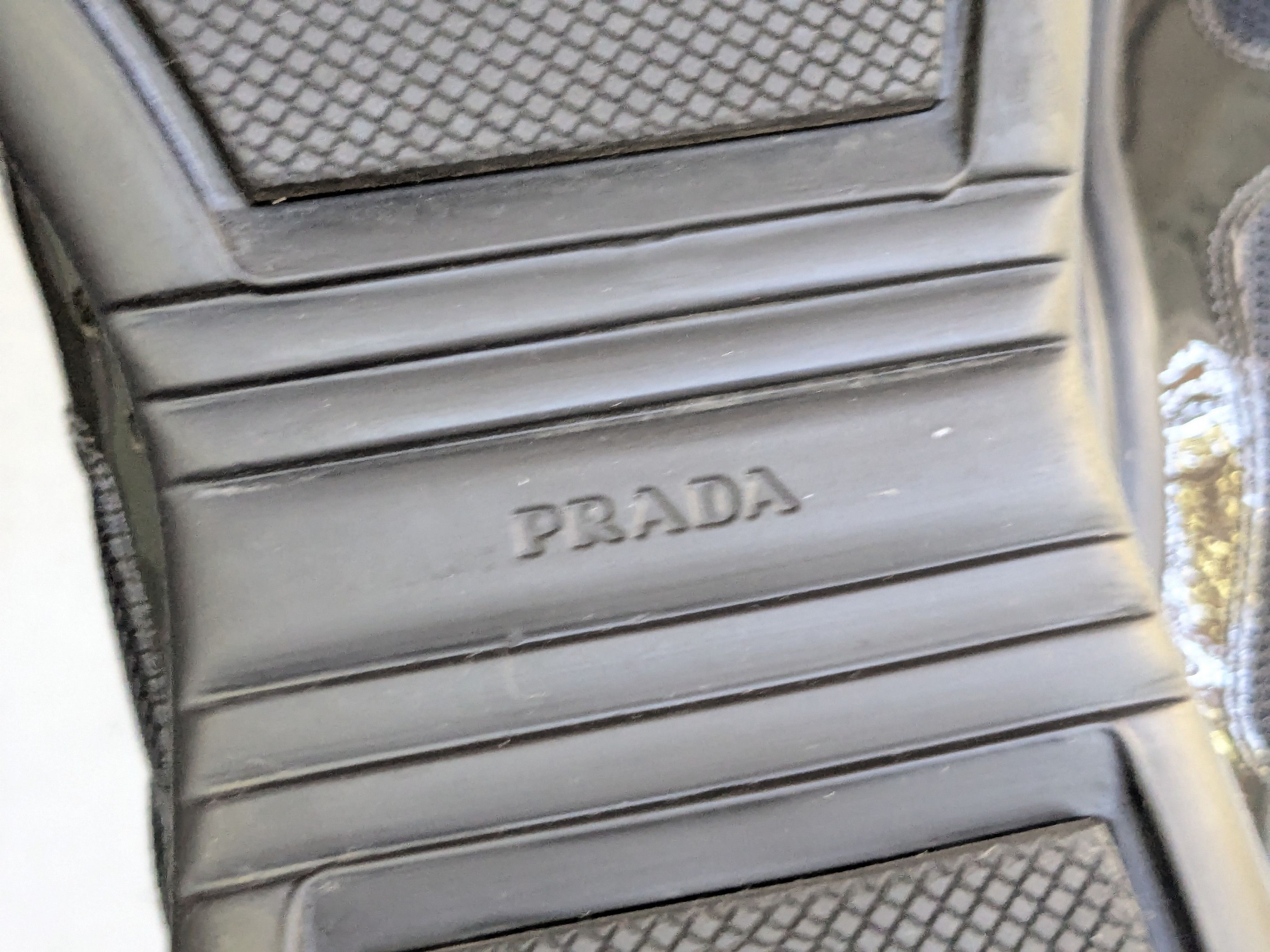 Prada Prada America's Cup Sneakers Gray Black Red Patent 10 Size US 10 / EU 43 - 16 Thumbnail