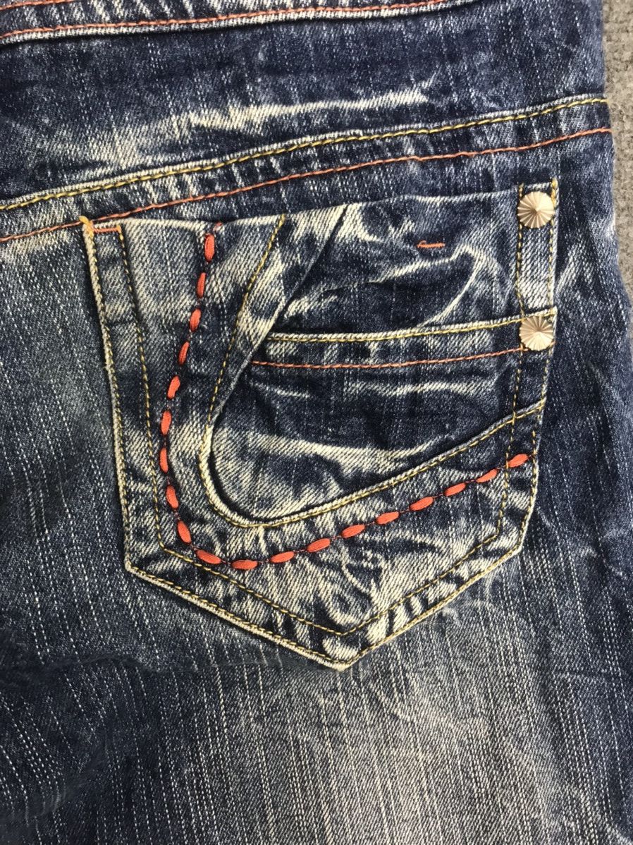 Japanese Brand Bootcut🔥 Blow By Blue Low Rise Jeans Unisex Size 31" - 13 Thumbnail
