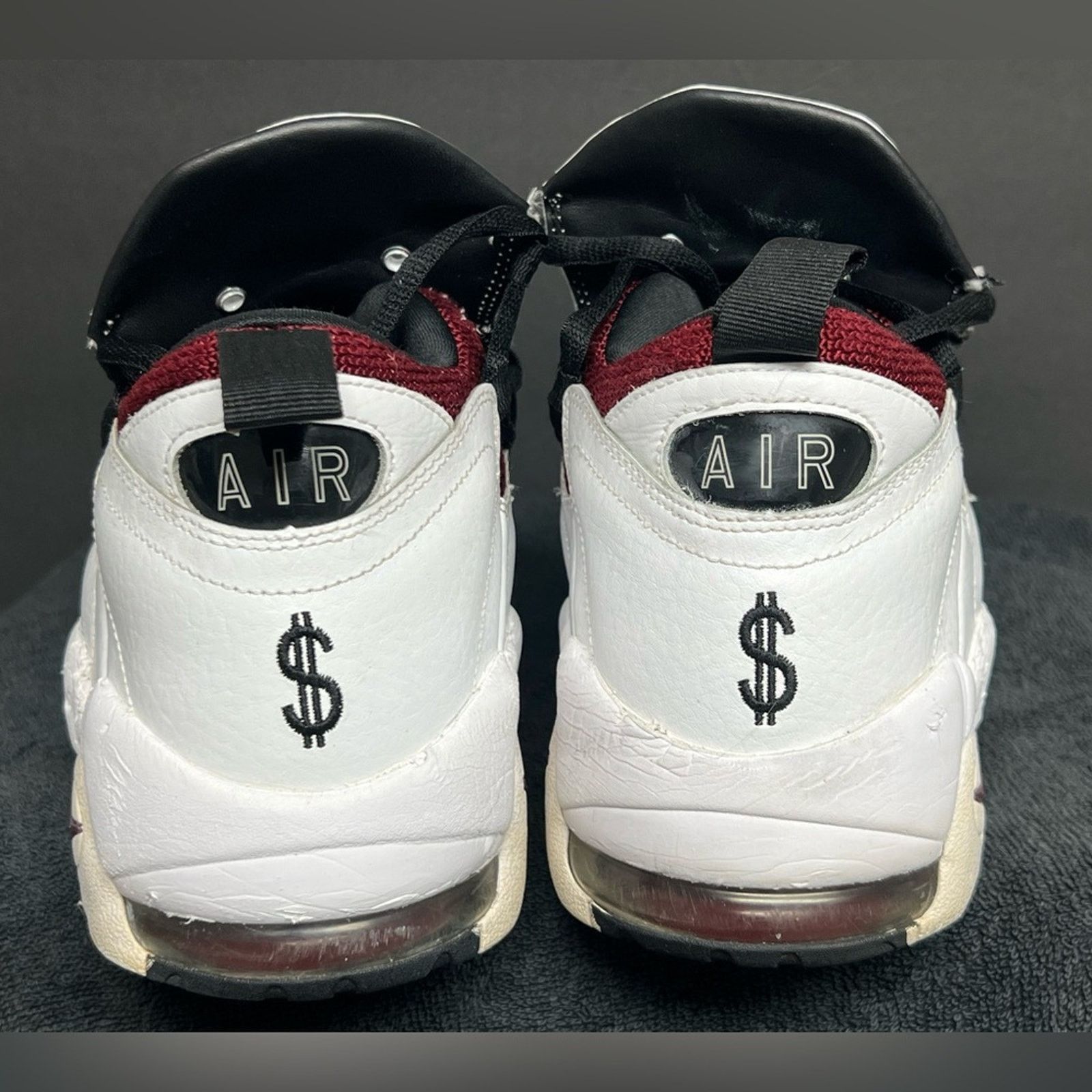 Nike Nike AIR MONEY White And Red Sneakers Mens AJ2998-100 Size US 11.5 / EU 44-45 - 7 Thumbnail