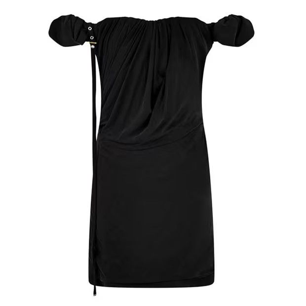 Jacquemus o1g2r1mq1024 Mini Dress in Black Size XS / US 0-2 / IT 36-38 - 1 Thumbnail