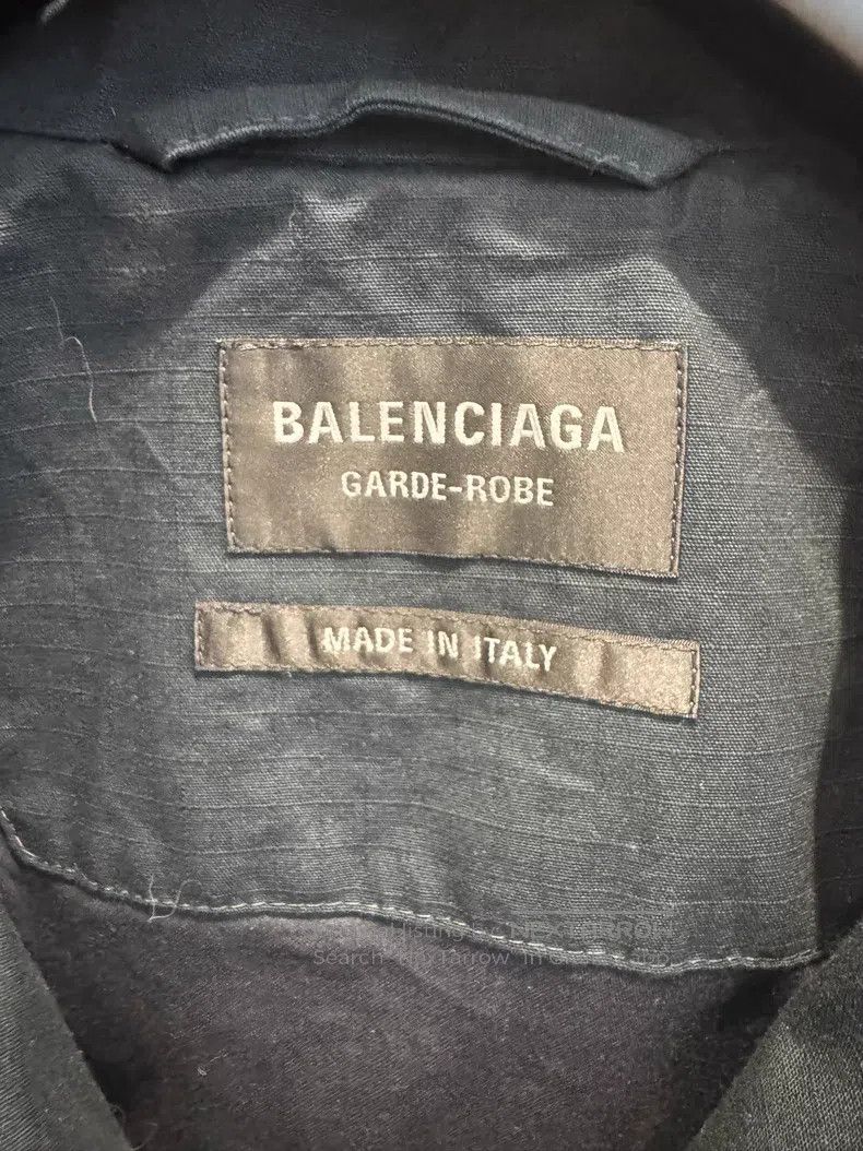 Balenciaga Balenciaga Solid Color Mid-Length Hooded Long Sleeve Parka Size US S / EU 44-46 / 1 - 3 Thumbnail