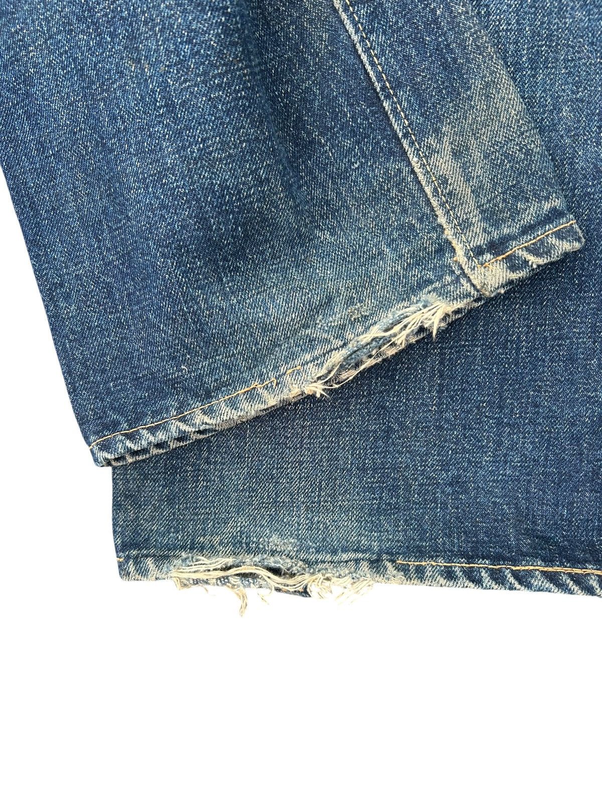Kapital Vintage Denime Selvedge Distressed Denim Jeans Size US 30 / EU 46 - 17 Thumbnail