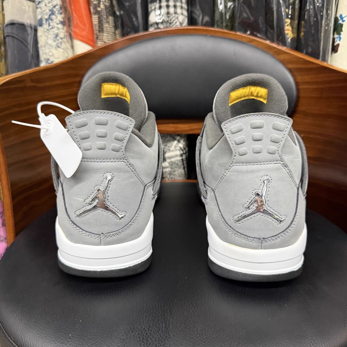 Nike Air Jordan 4 Cool Grey Mid Sneakers K15 Size US 14 / EU 47 - 3 Thumbnail