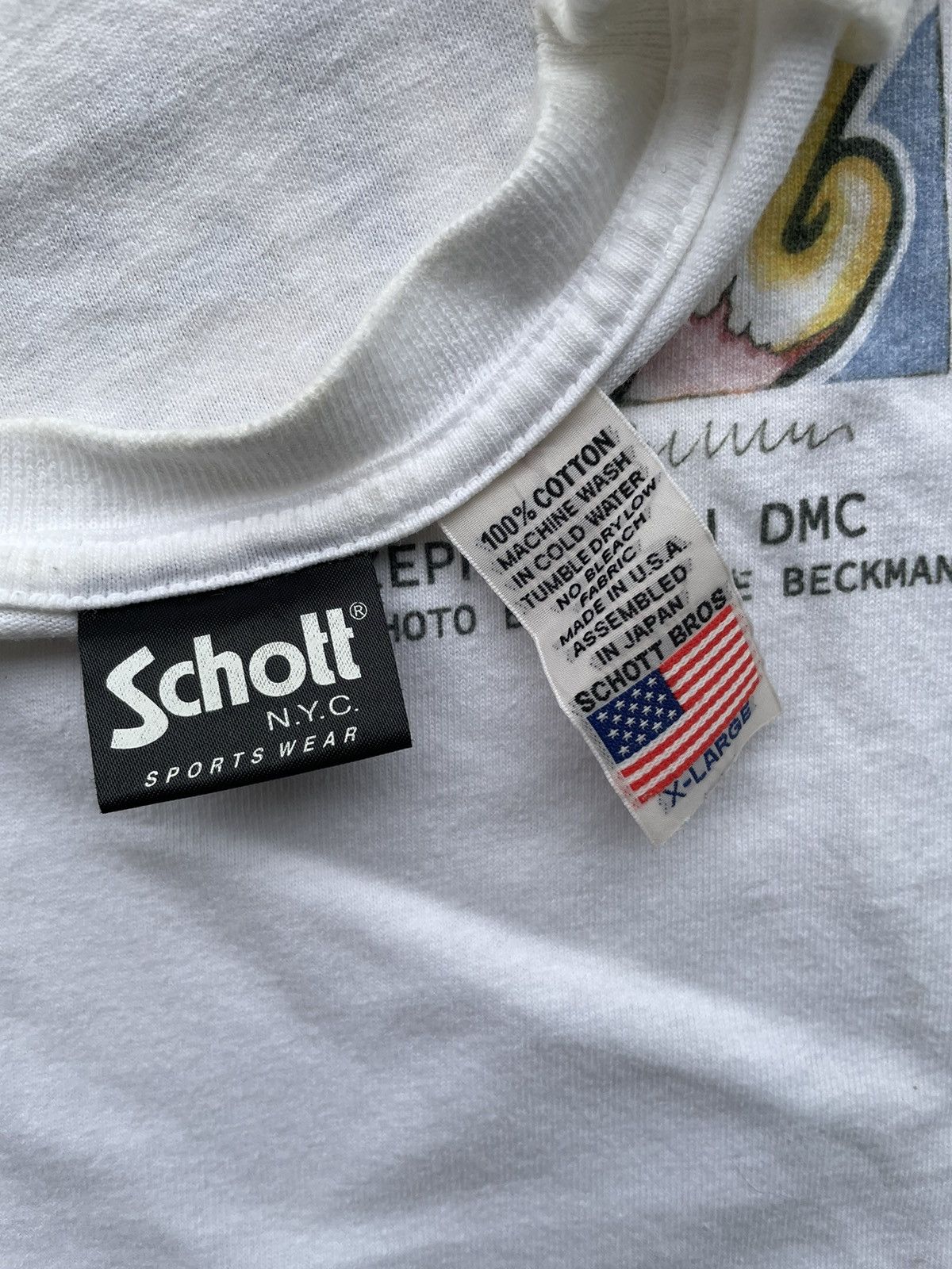 RUN DMC × Zephyr Zephy Run Dmc Long Sleave Tshirt Size US L / EU 52-54 / 3 - 9 Thumbnail