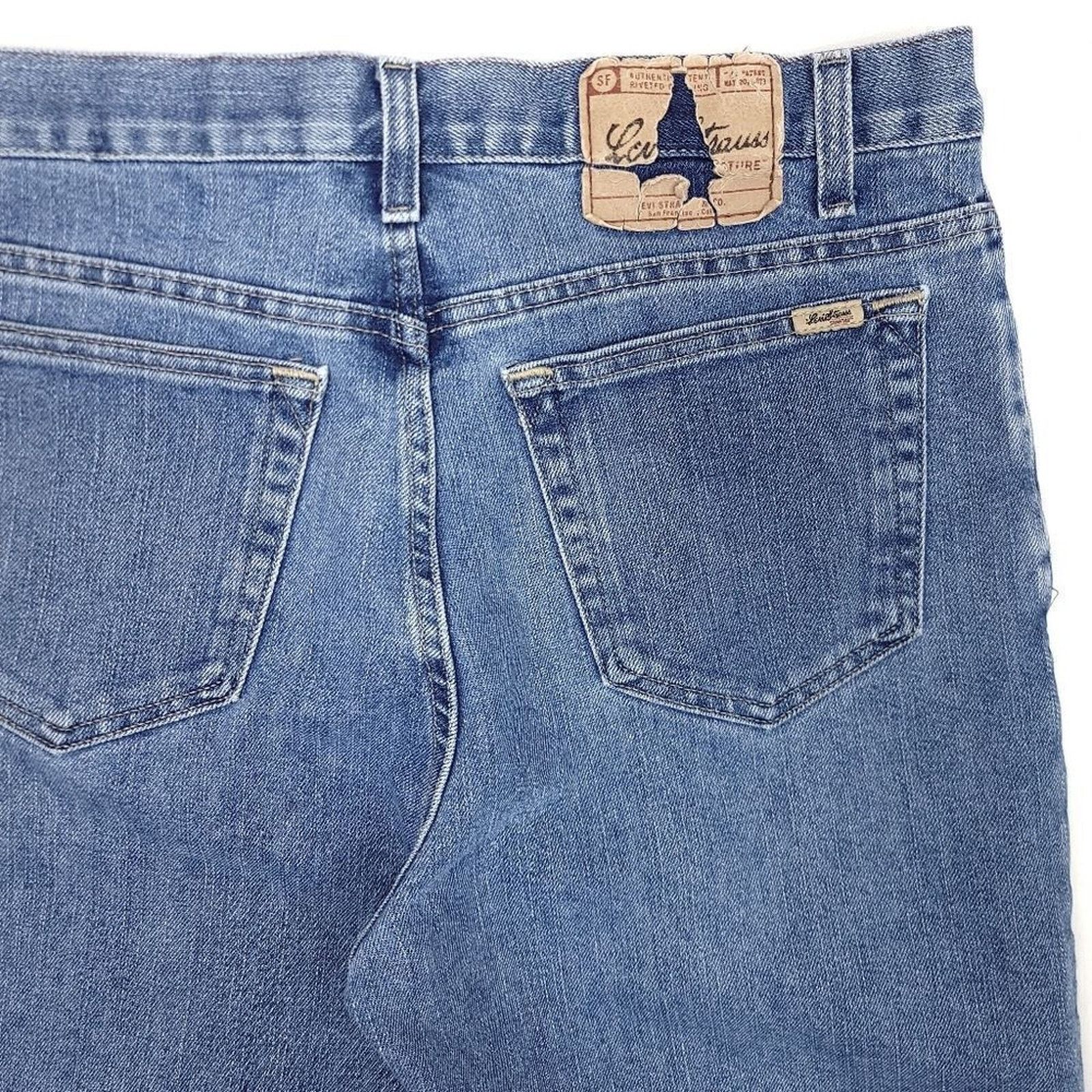 Levi's Vintage Y2K Signature Levis Strauss Classic Jeans Mens 34x29 Size US 34 / EU 50 - 7 Thumbnail