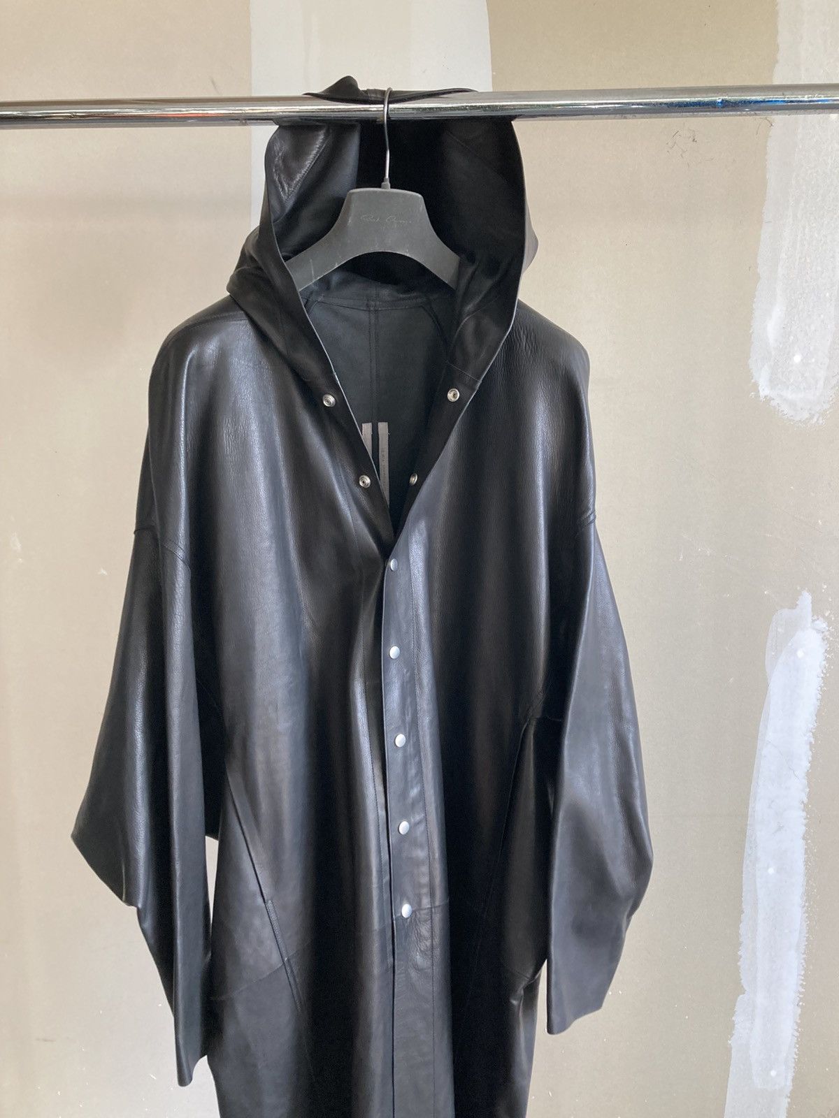 Rick Owens BRAND NEW / Rick Owens Leather Coat Size US M / EU 48-50 / 2 - 5 Thumbnail