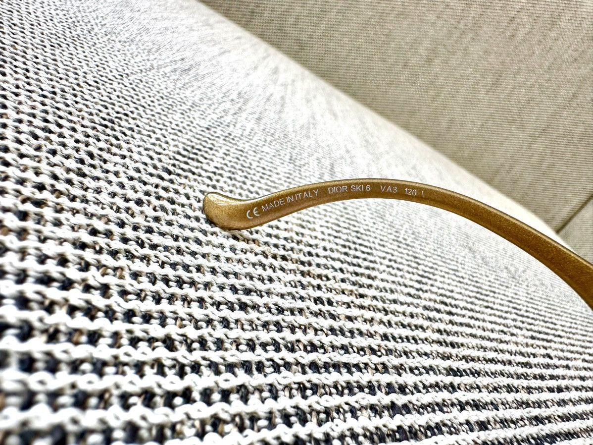 Dior Dior sunglasses Ski 6 Gold VA3 120 Size ONE SIZE - 7 Thumbnail