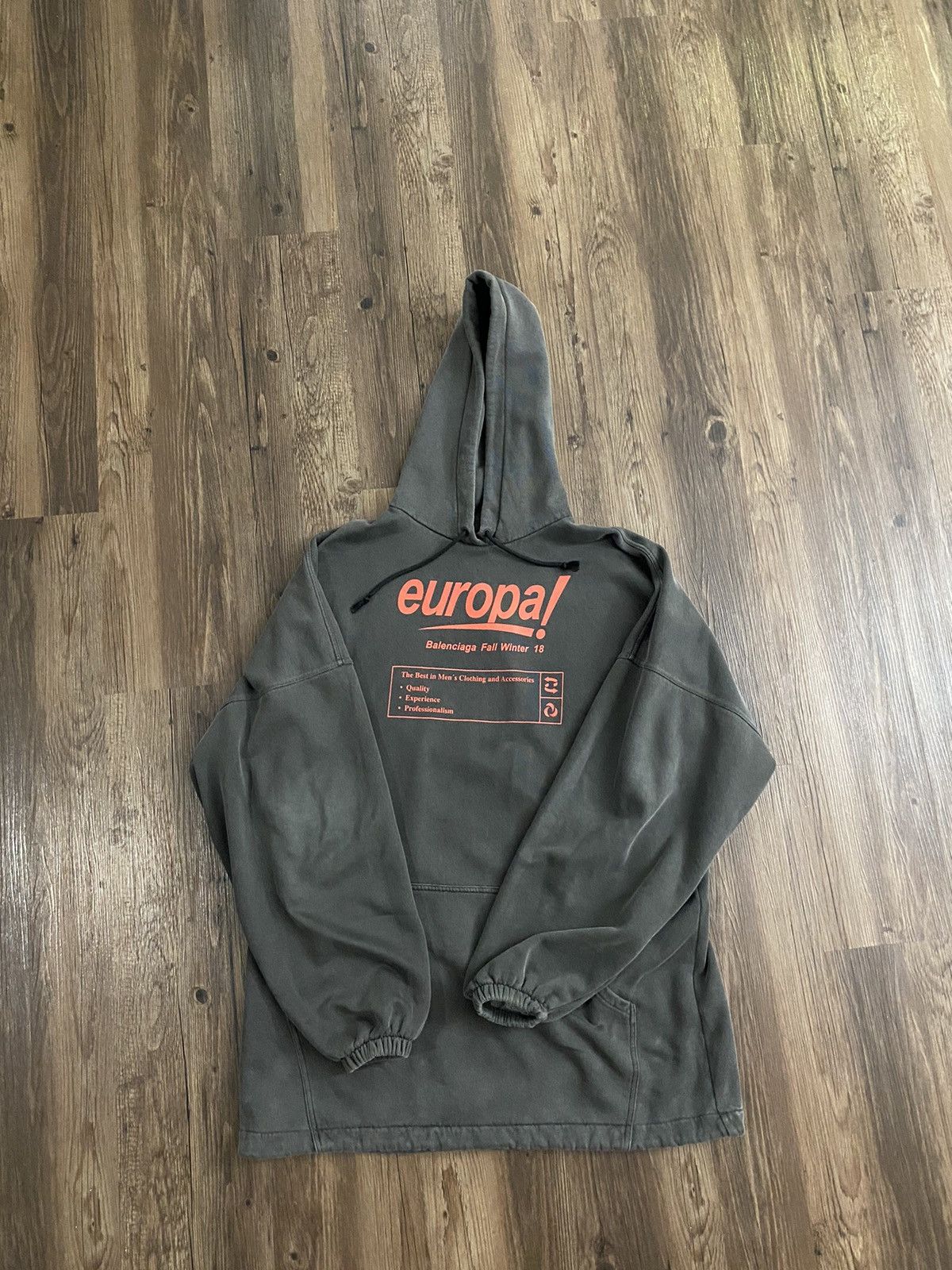 Balenciaga Balenciaga Europa Hoodie Grailed