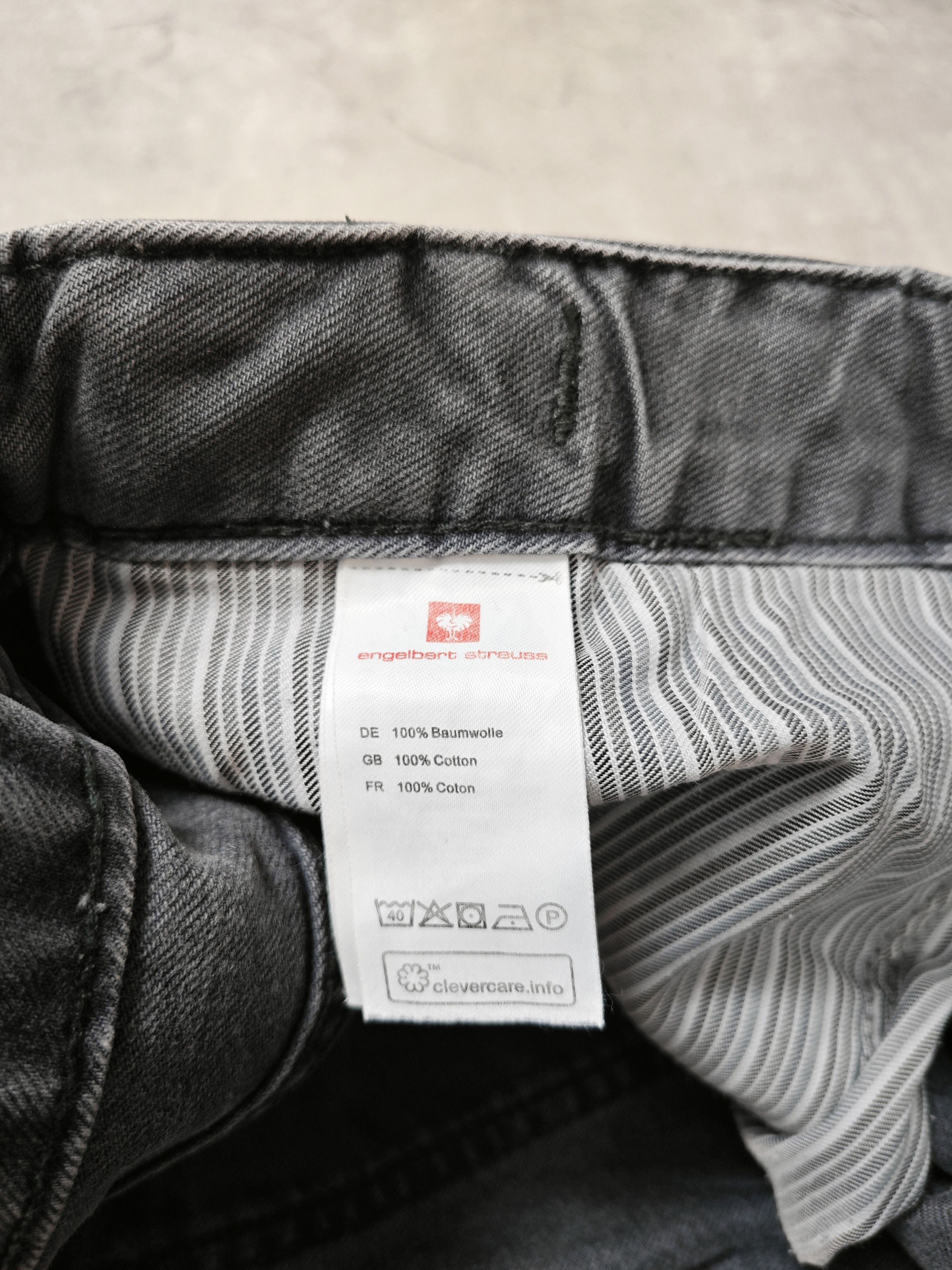 Vintage Engelbert Strauss Vintage Work Jeans Size US 36 / EU 52 - 9 Thumbnail