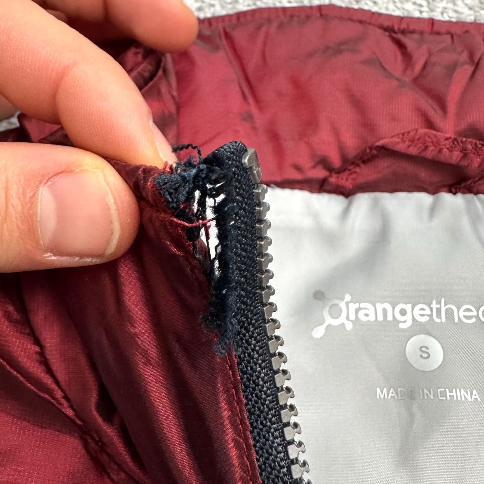 Alife Orangetheory Vest Quilted Puffer Red Womens Small Sleeveless Activewear Casual Outdoor Sports Athleisure Zip Full Zip Pockets Size S / US 4 / IT 40 - 7 Thumbnail