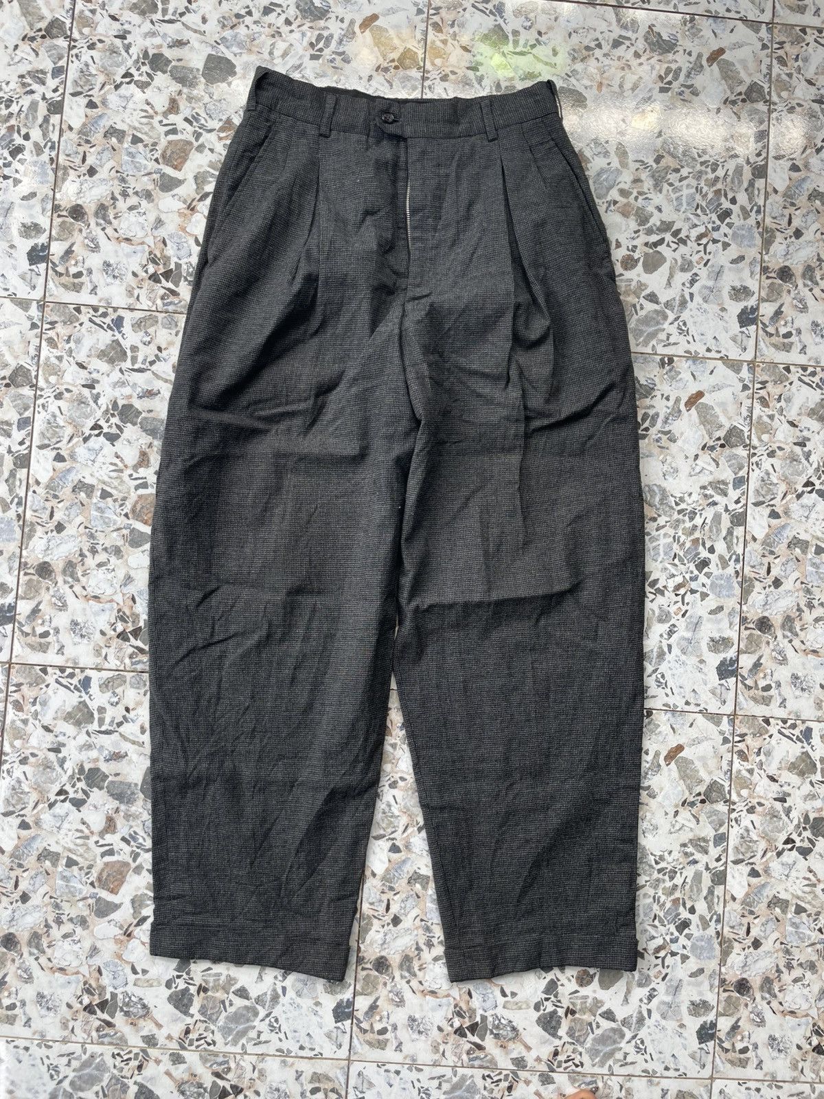Comme des Garcons Pleated Wool Pants Size US 29 - 3 Thumbnail